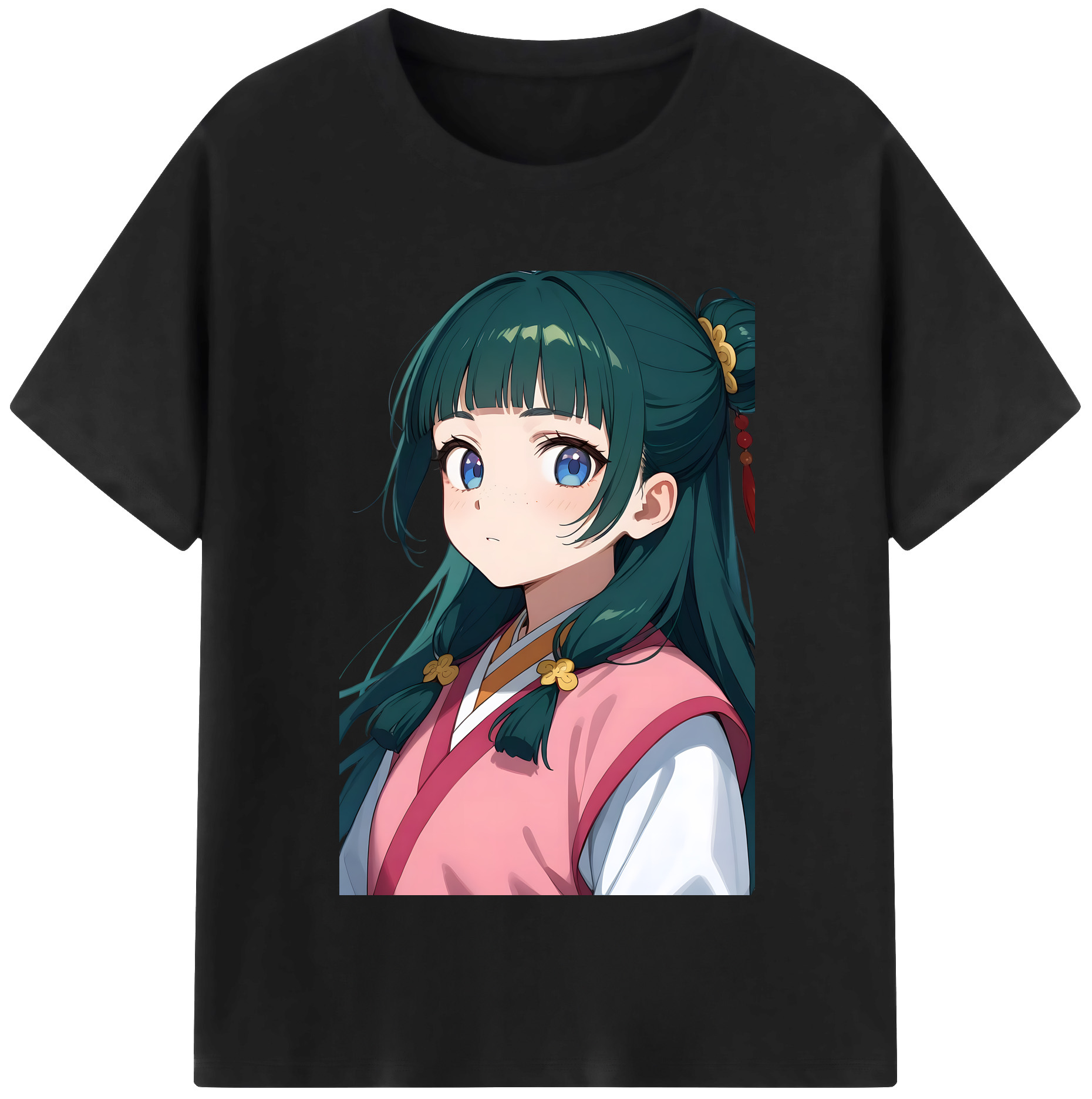 （画像用） 薬屋のひとりごと The Apothecary Diaries 綿100％半袖Tシャツ（フロントプリント）