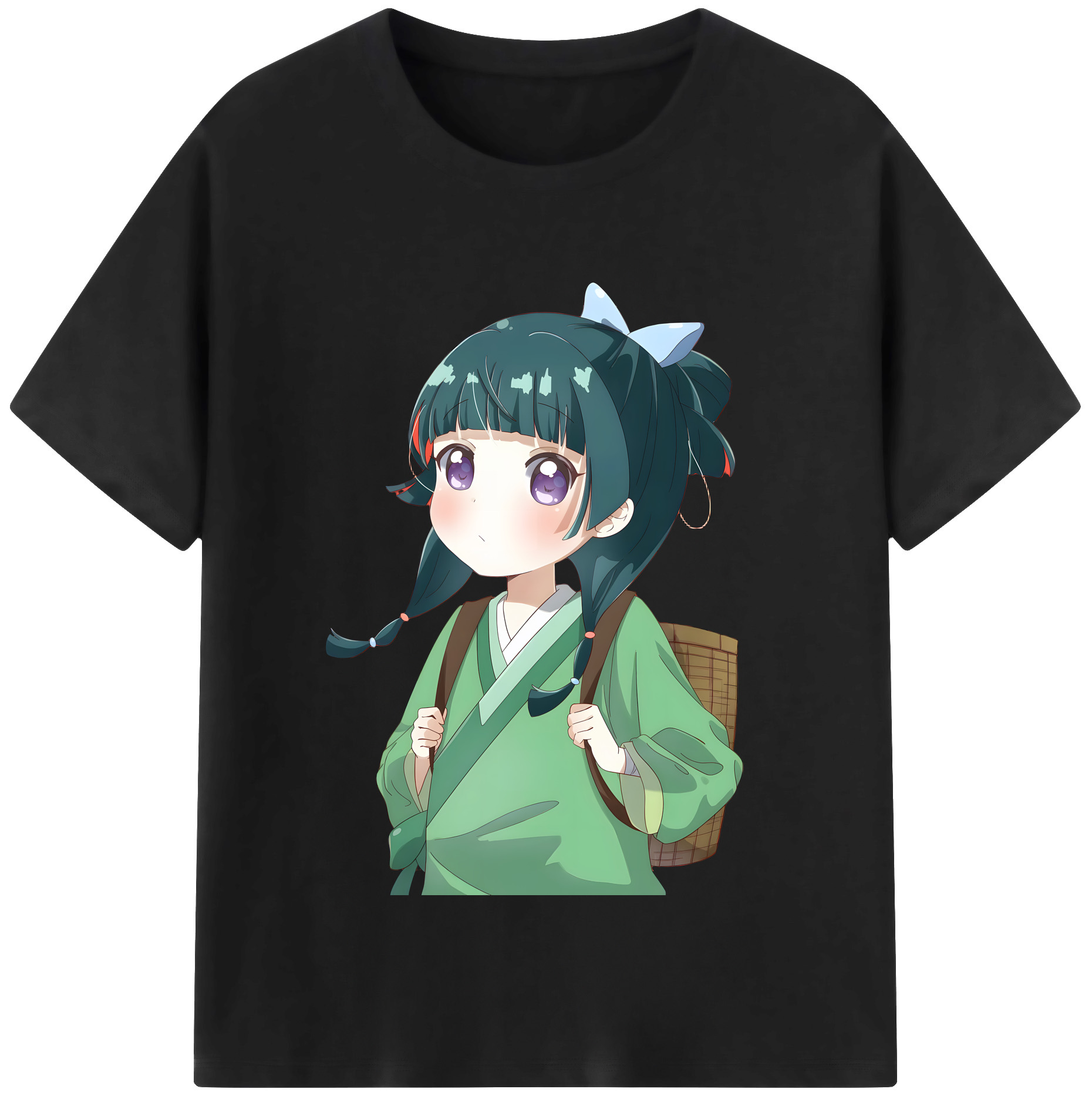 （画像用） 薬屋のひとりごと The Apothecary Diaries 綿100％半袖Tシャツ（フロントプリント）
