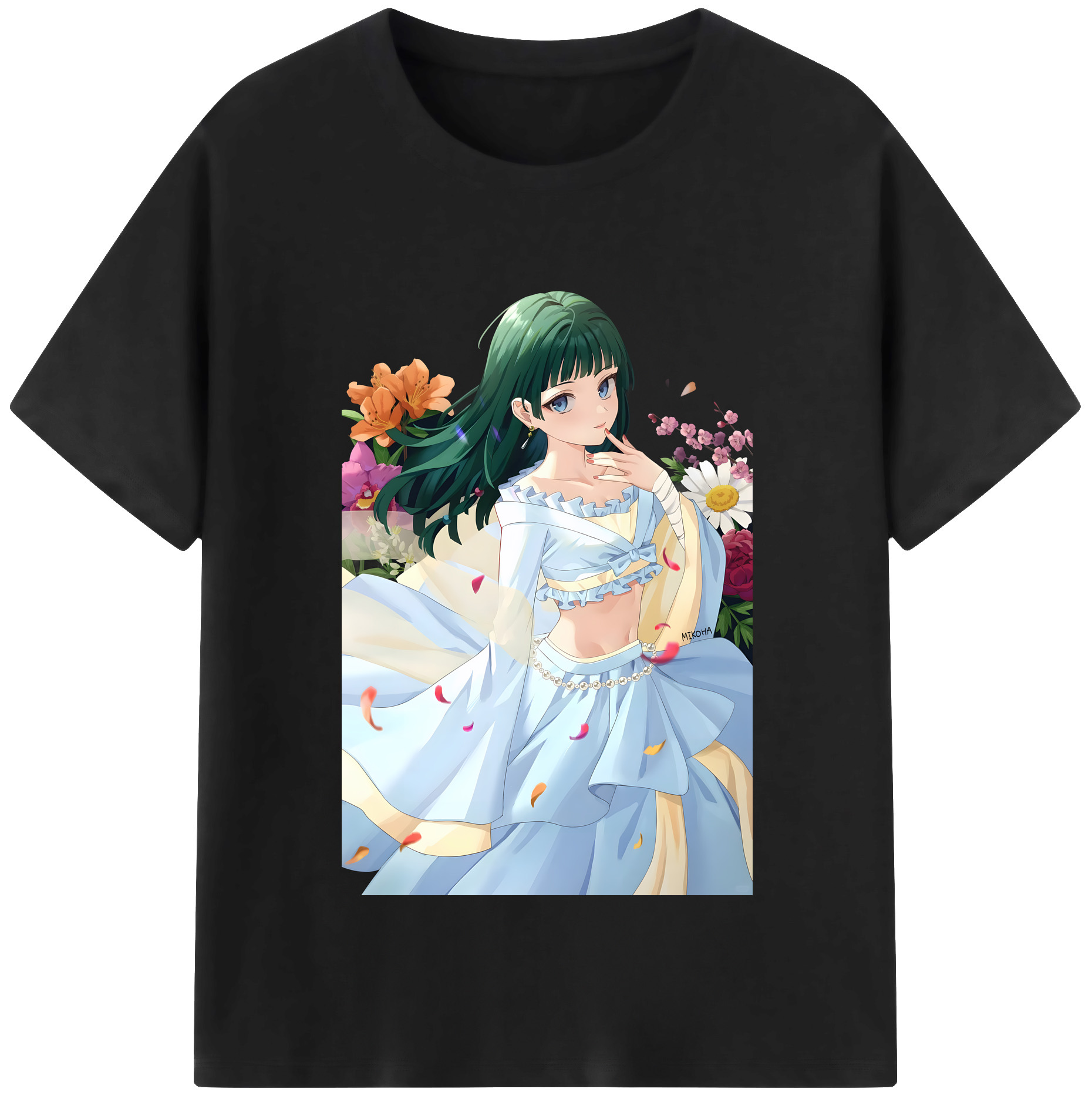 （画像用） 薬屋のひとりごと The Apothecary Diaries 綿100％半袖Tシャツ（フロントプリント）