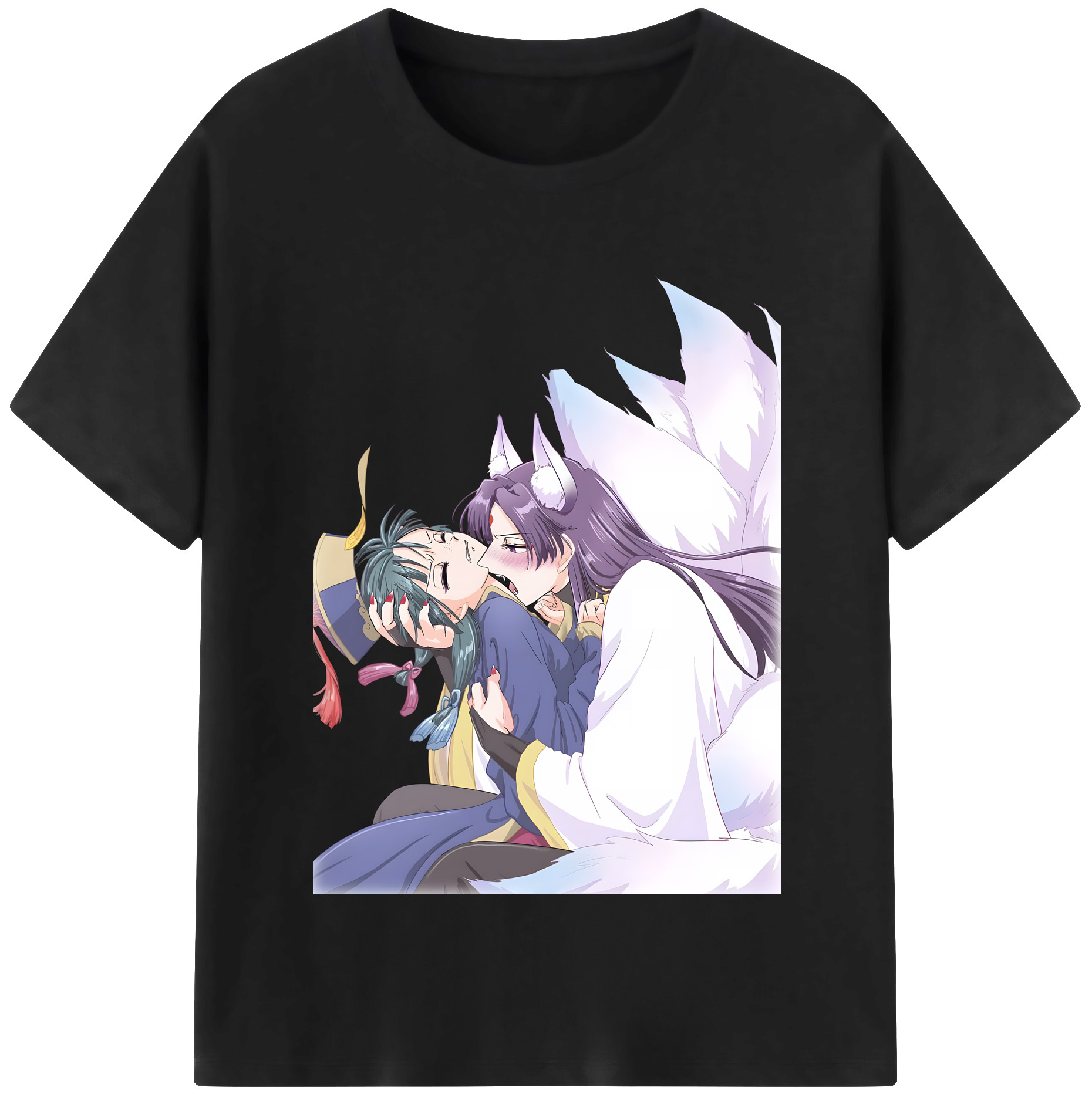 （画像用） 薬屋のひとりごと The Apothecary Diaries 綿100％半袖Tシャツ（フロントプリント）