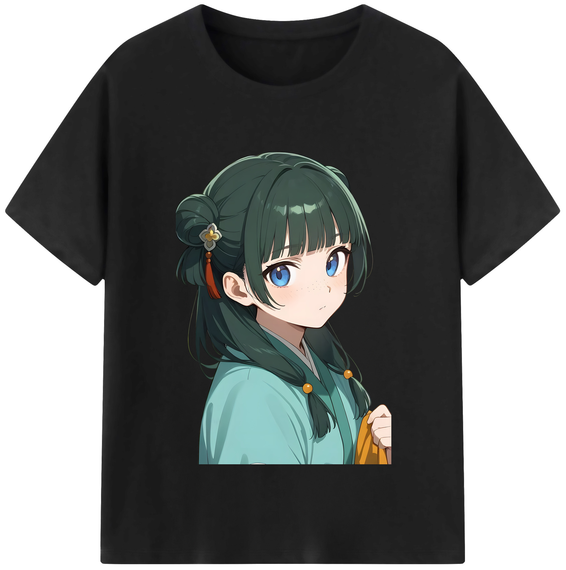 （画像用） 薬屋のひとりごと The Apothecary Diaries 綿100％半袖Tシャツ（フロントプリント）
