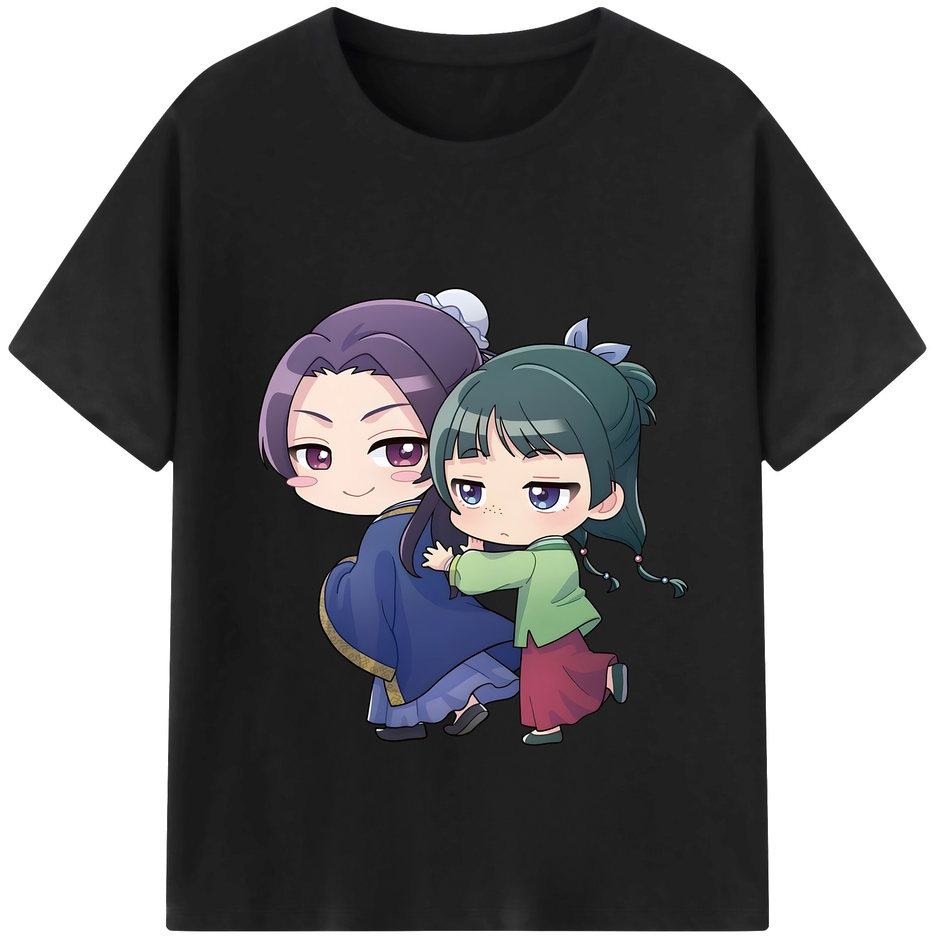 （画像用） 薬屋のひとりごと The Apothecary Diaries 綿100％半袖Tシャツ（フロントプリント）