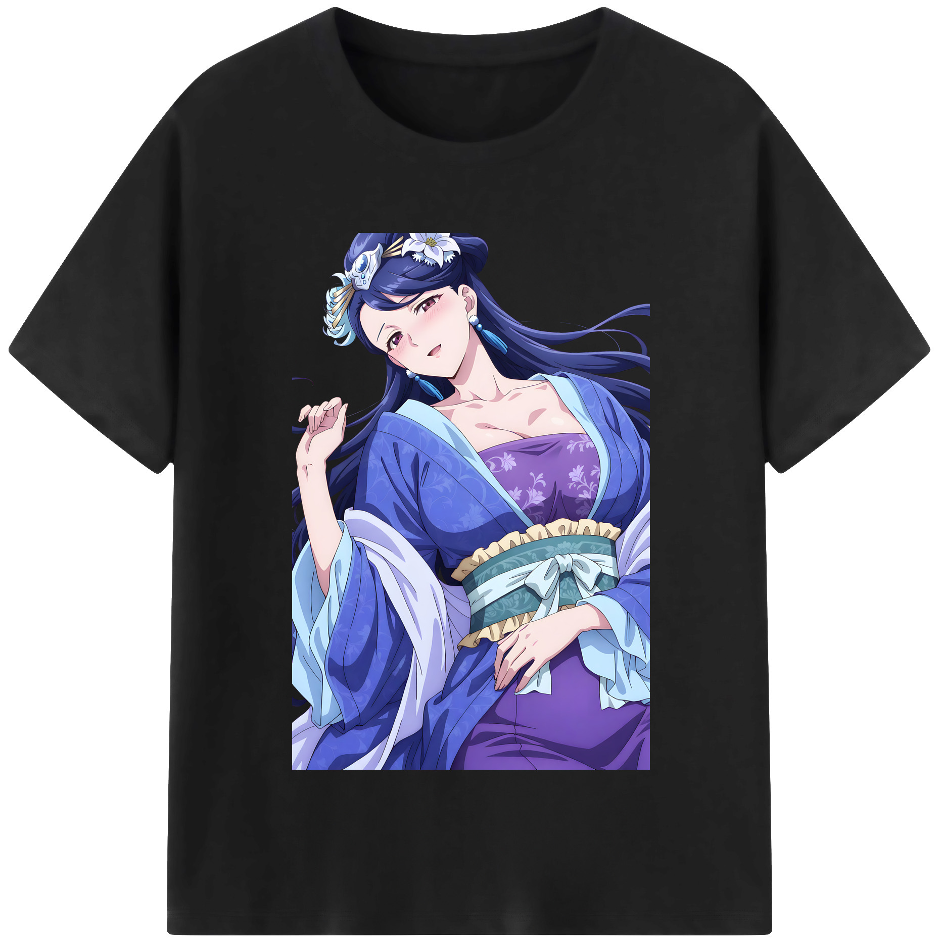 （画像用） 薬屋のひとりごと The Apothecary Diaries 綿100％半袖Tシャツ（フロントプリント）