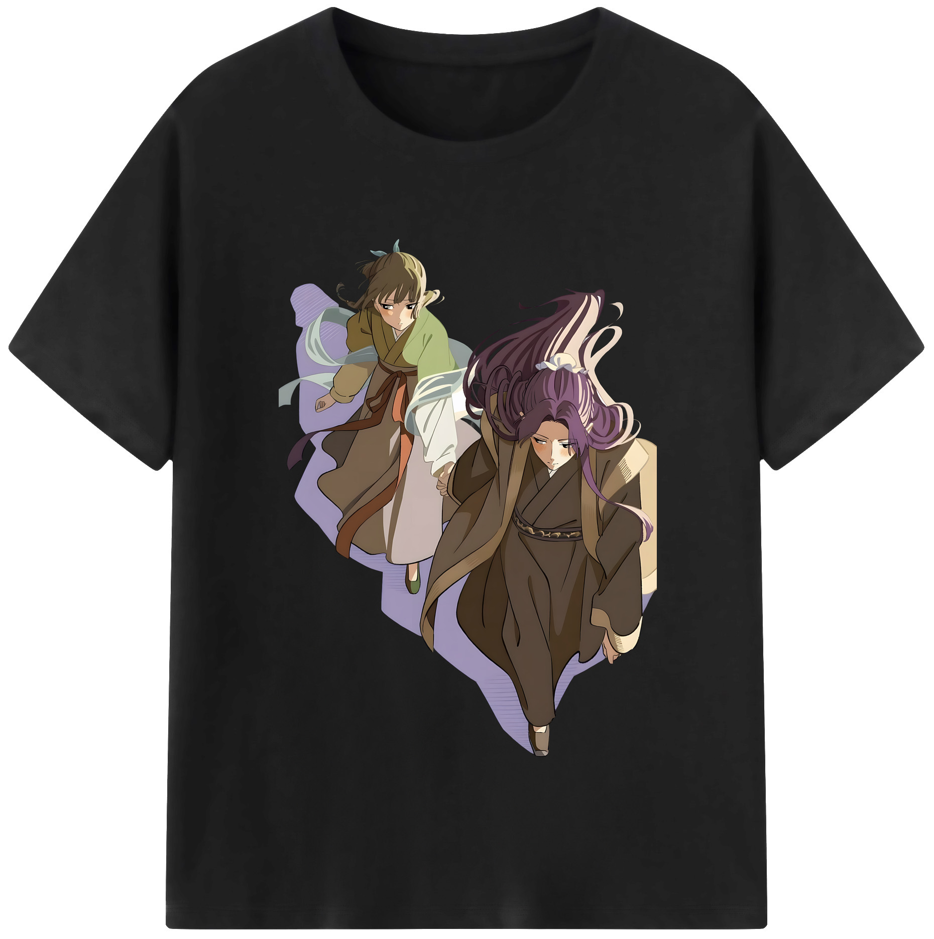 （画像用） 薬屋のひとりごと The Apothecary Diaries 綿100％半袖Tシャツ（フロントプリント）