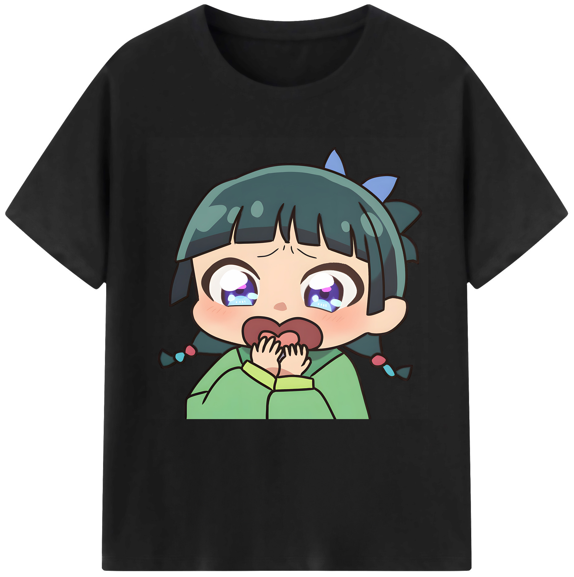 （画像用） 薬屋のひとりごと The Apothecary Diaries 綿100％半袖Tシャツ（フロントプリント）