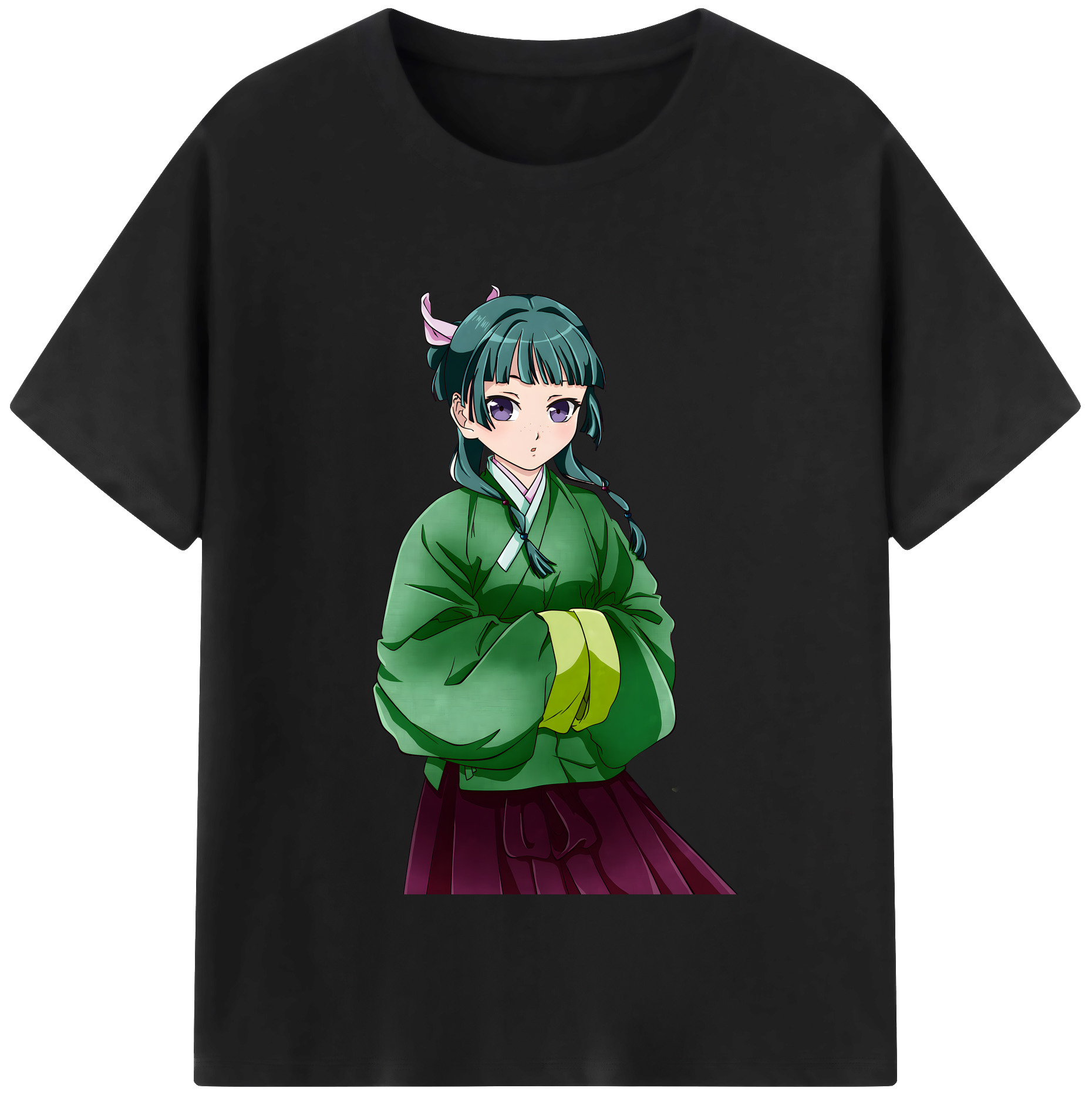 （画像用） 薬屋のひとりごと The Apothecary Diaries 綿100％半袖Tシャツ（フロントプリント）