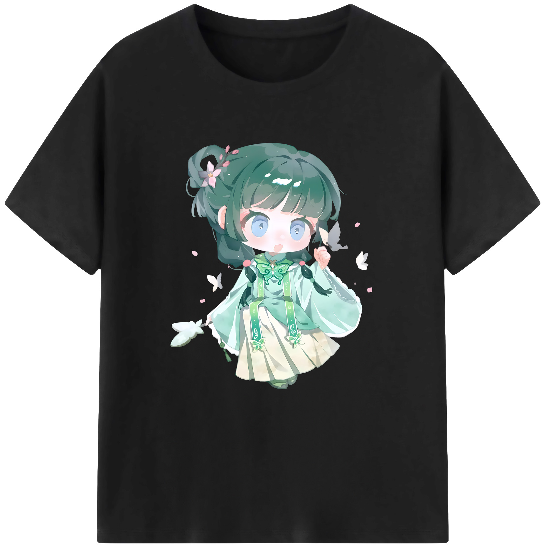 （画像用） 薬屋のひとりごと The Apothecary Diaries 綿100％半袖Tシャツ（フロントプリント）