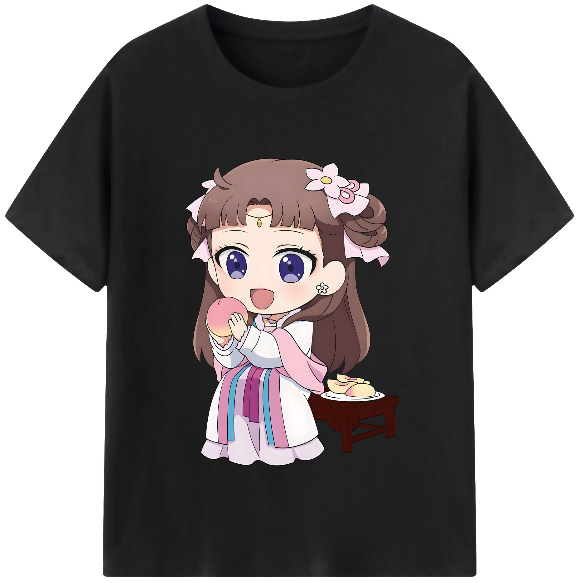 （画像用） 薬屋のひとりごと The Apothecary Diaries 綿100％半袖Tシャツ（フロントプリント）