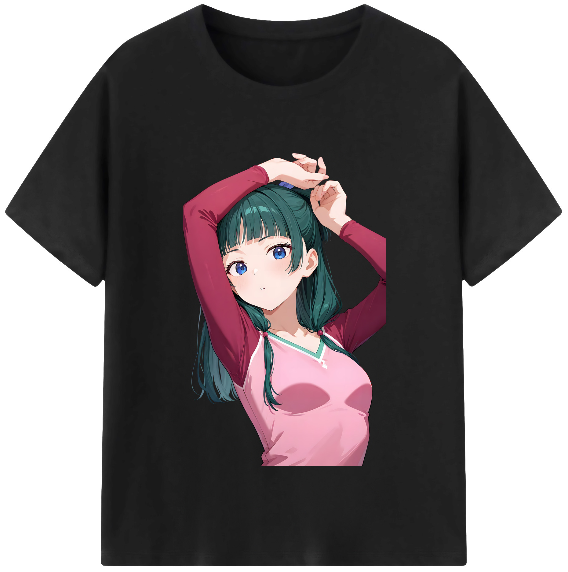 （画像用） 薬屋のひとりごと The Apothecary Diaries 綿100％半袖Tシャツ（フロントプリント）