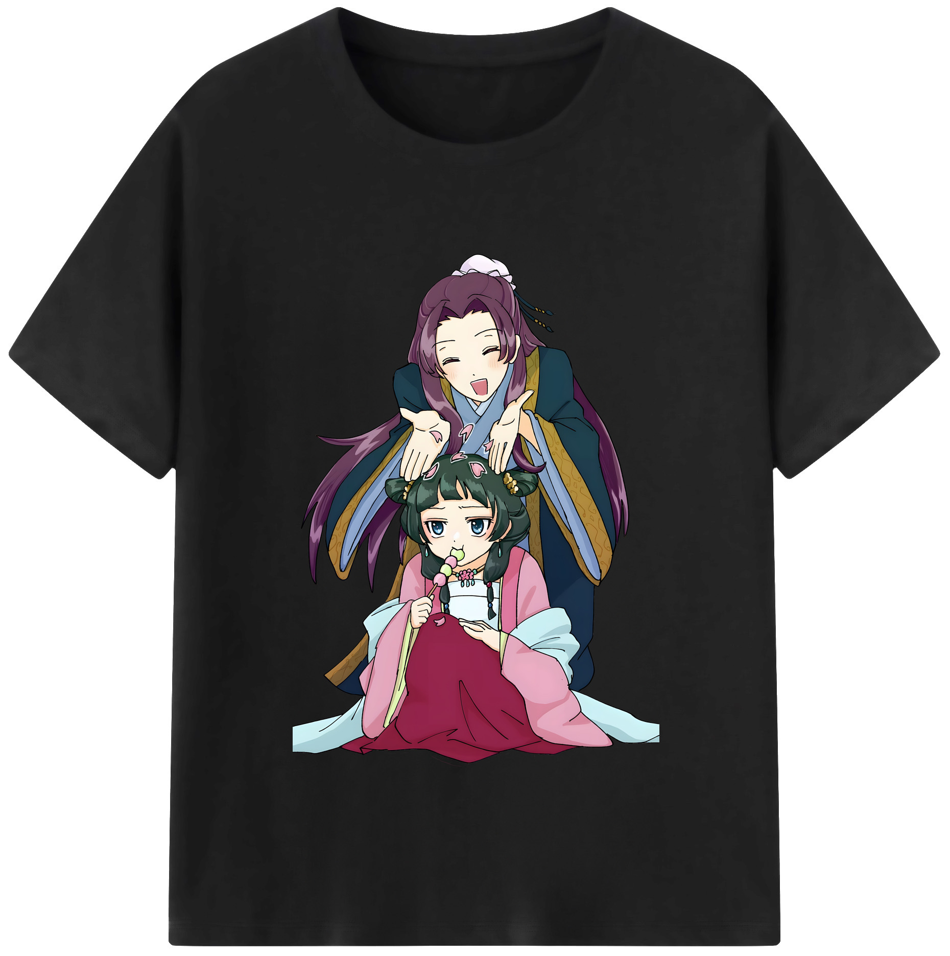 （画像用） 薬屋のひとりごと The Apothecary Diaries 綿100％半袖Tシャツ（フロントプリント）