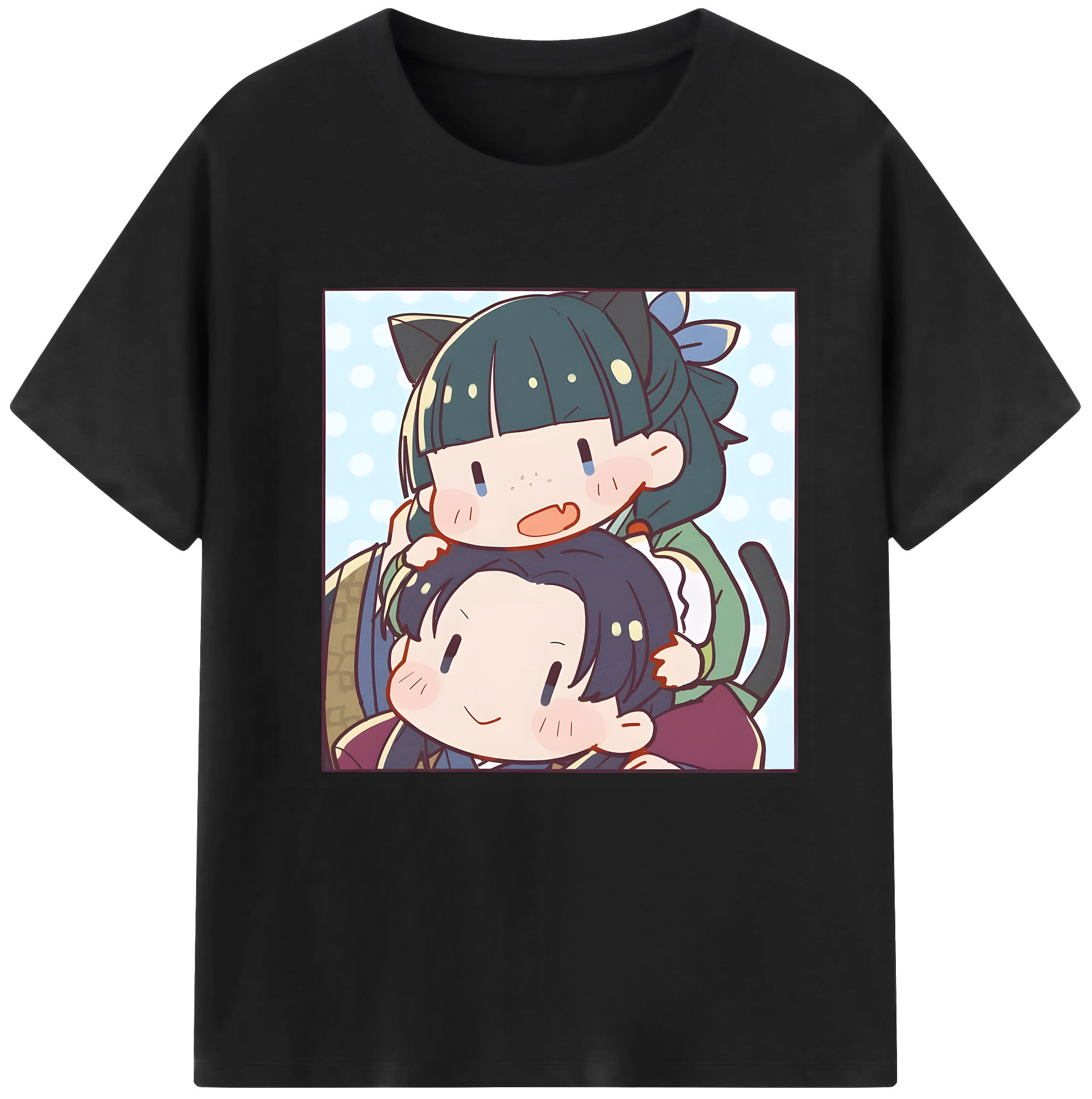 （画像用） 薬屋のひとりごと The Apothecary Diaries 綿100％半袖Tシャツ（フロントプリント）