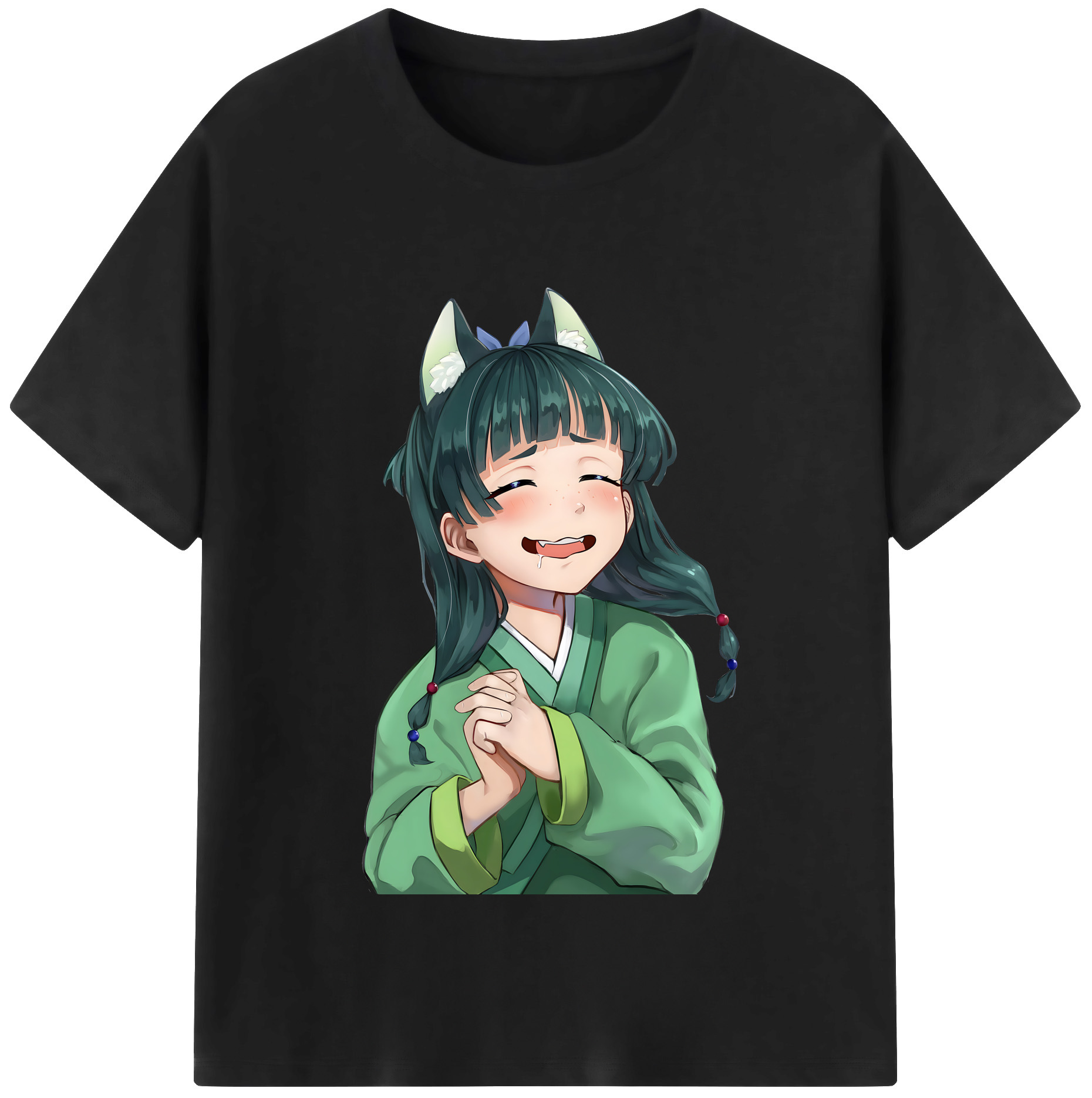 （画像用） 薬屋のひとりごと The Apothecary Diaries 綿100％半袖Tシャツ（フロントプリント）