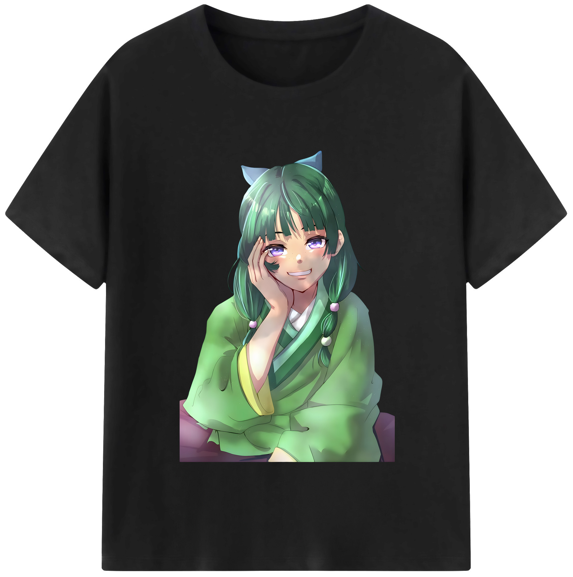 （画像用） 薬屋のひとりごと The Apothecary Diaries 綿100％半袖Tシャツ（フロントプリント）