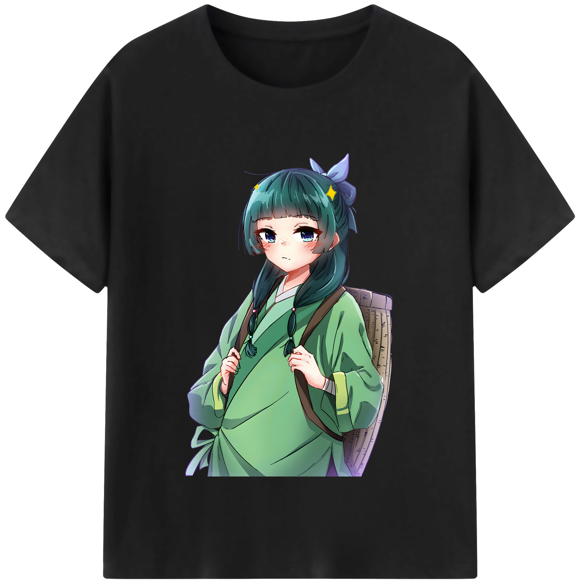 （画像用） 薬屋のひとりごと The Apothecary Diaries 綿100％半袖Tシャツ（フロントプリント）