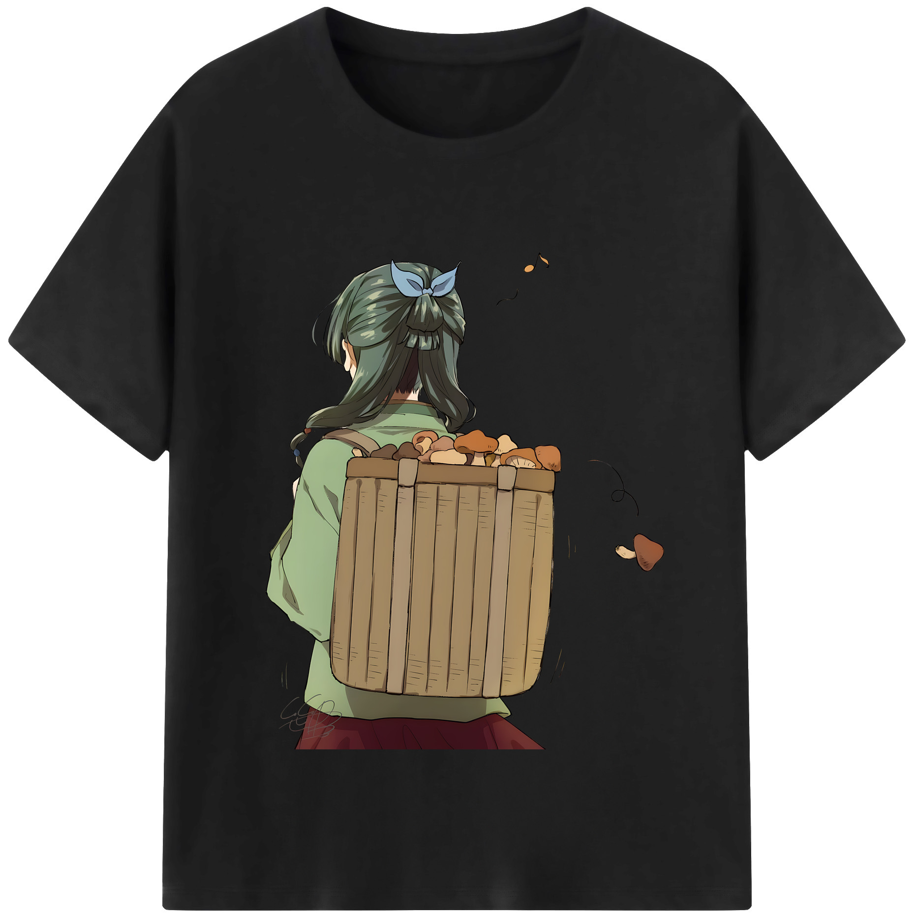 （画像用） 薬屋のひとりごと The Apothecary Diaries 綿100％半袖Tシャツ（フロントプリント）