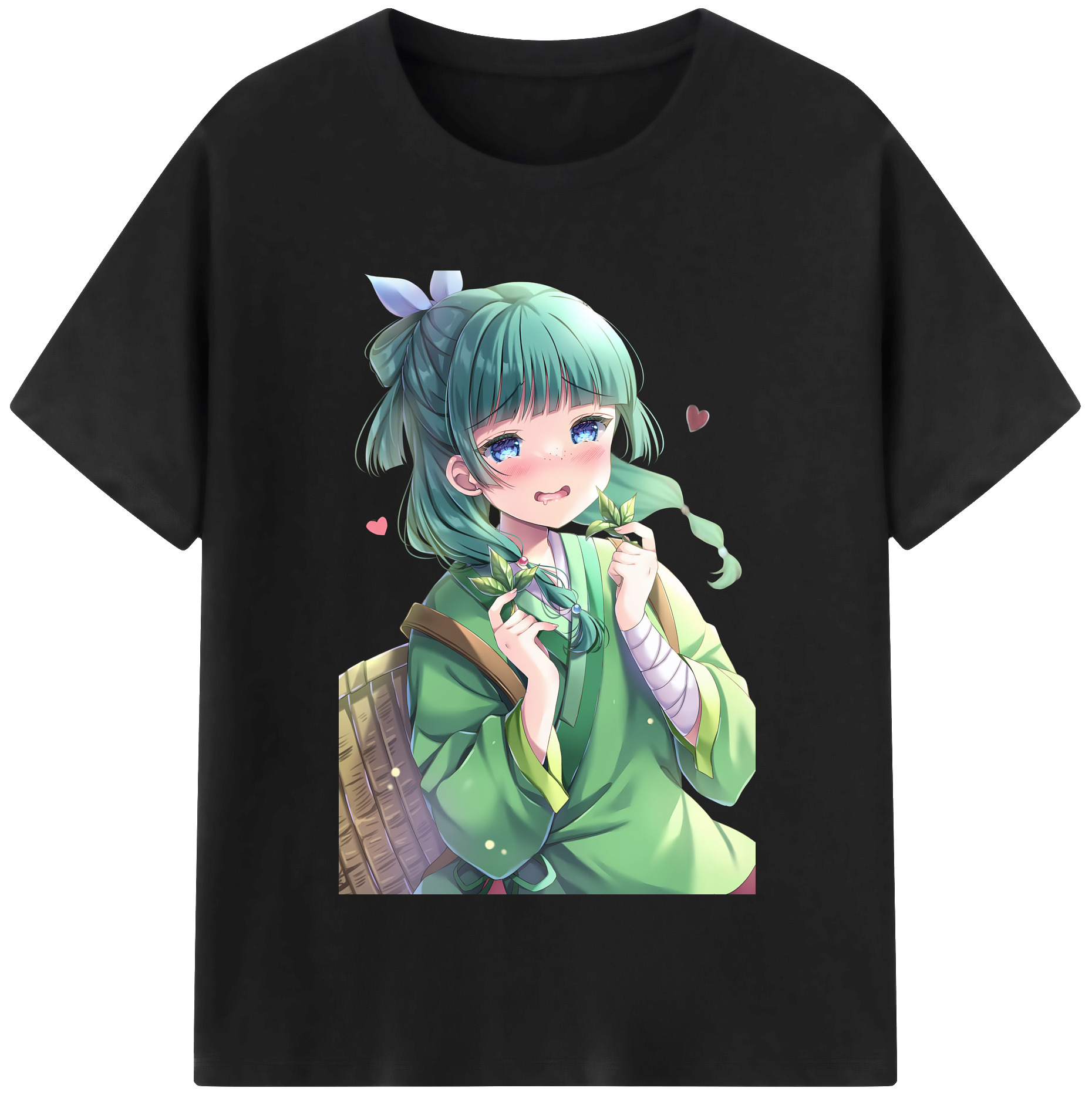 （画像用） 薬屋のひとりごと The Apothecary Diaries 綿100％半袖Tシャツ（フロントプリント）