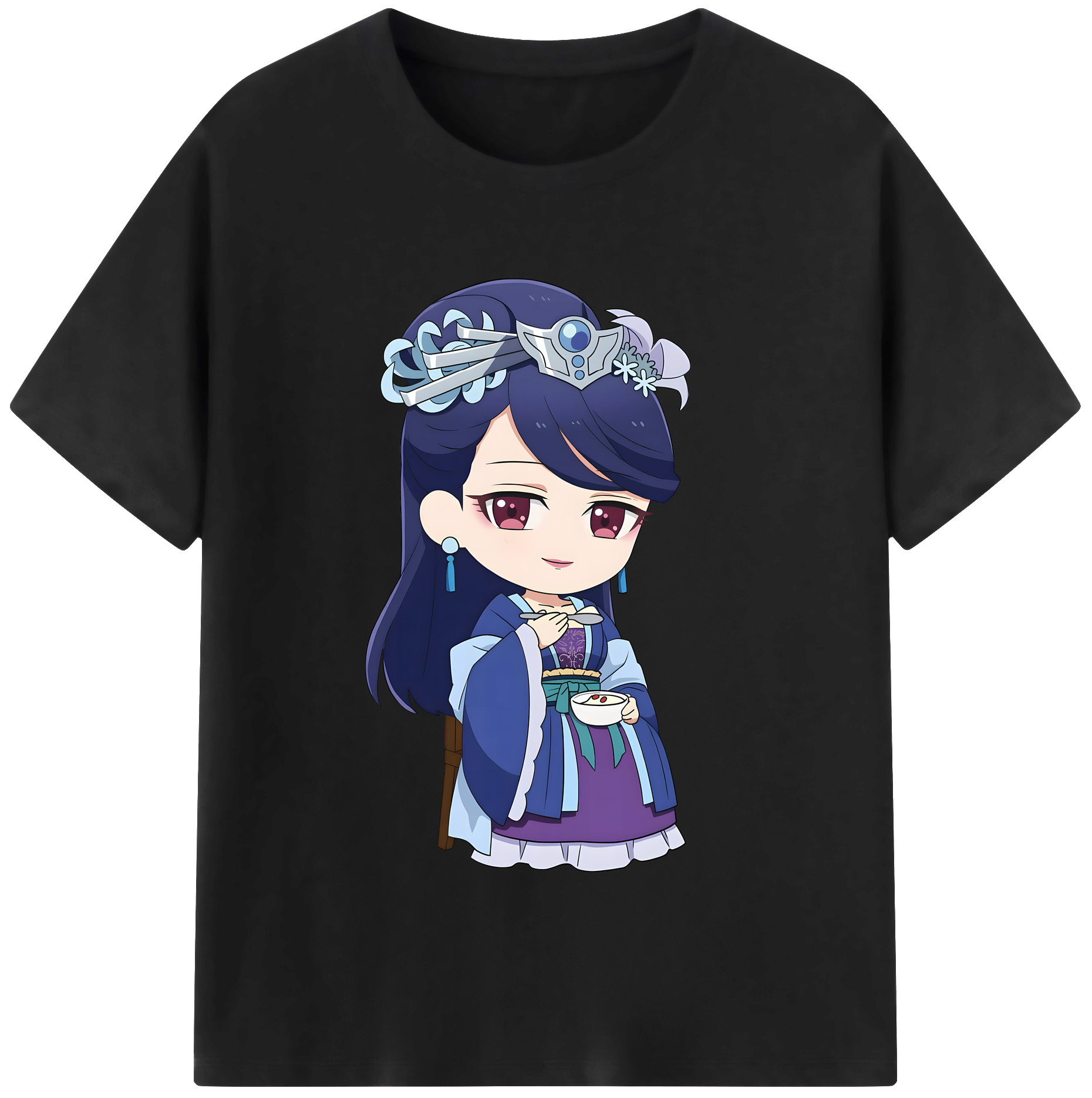 （画像用） 薬屋のひとりごと The Apothecary Diaries 綿100％半袖Tシャツ（フロントプリント）
