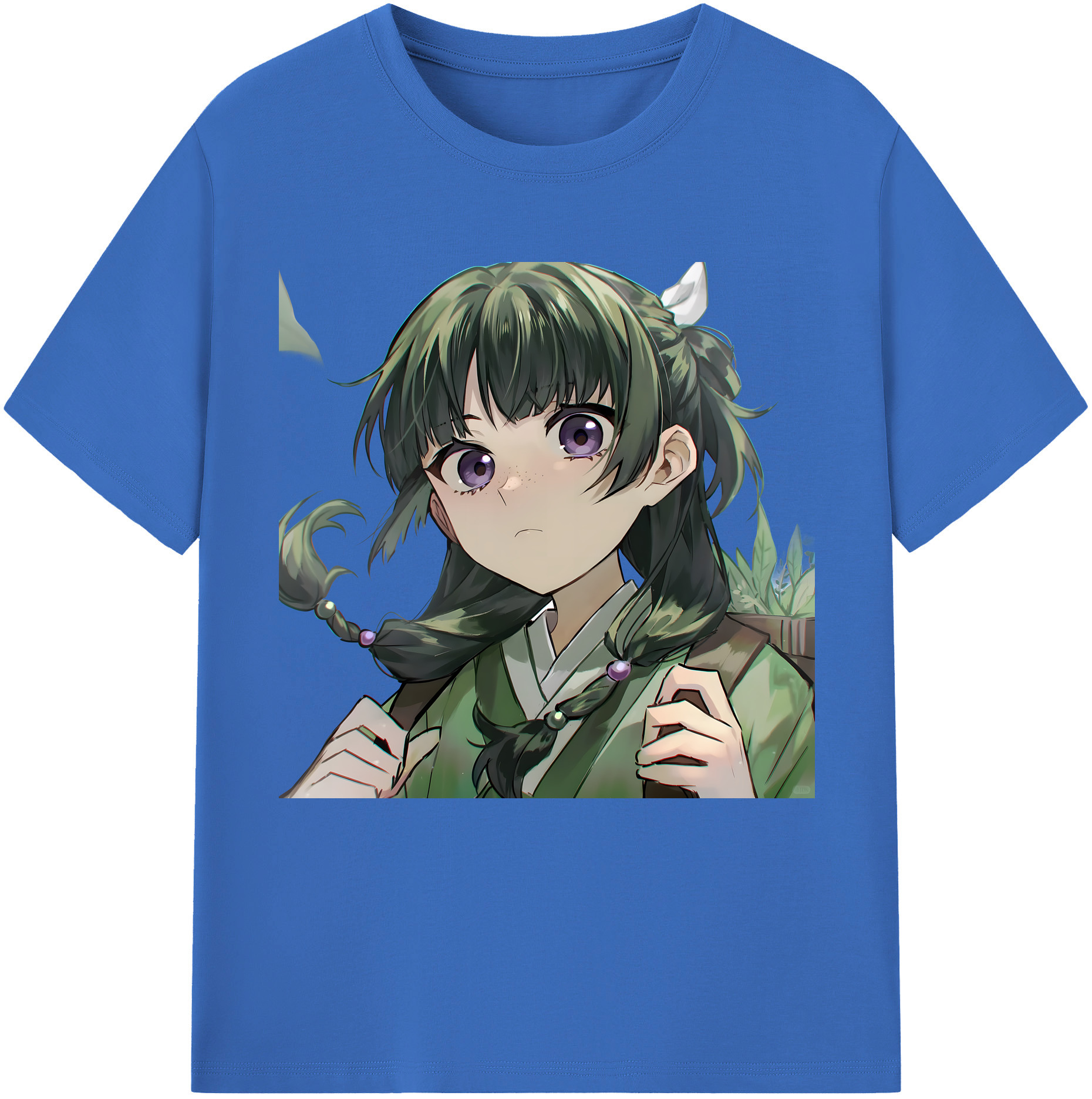 （画像用） 薬屋のひとりごと The Apothecary Diaries 綿100％半袖Tシャツ（フロントプリント）