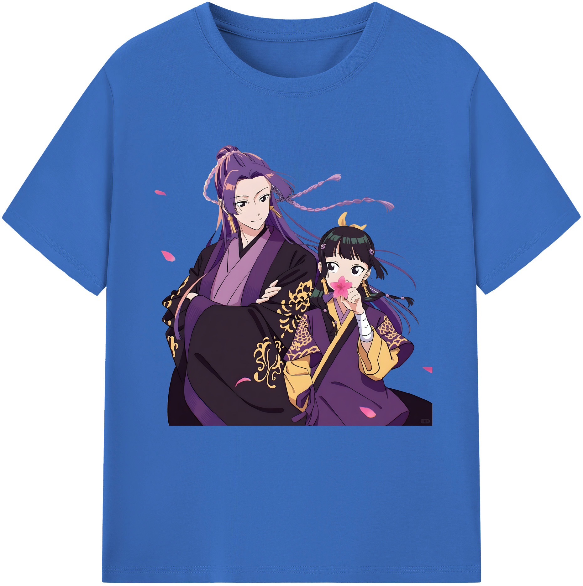 （画像用） 薬屋のひとりごと The Apothecary Diaries 綿100％半袖Tシャツ（フロントプリント）