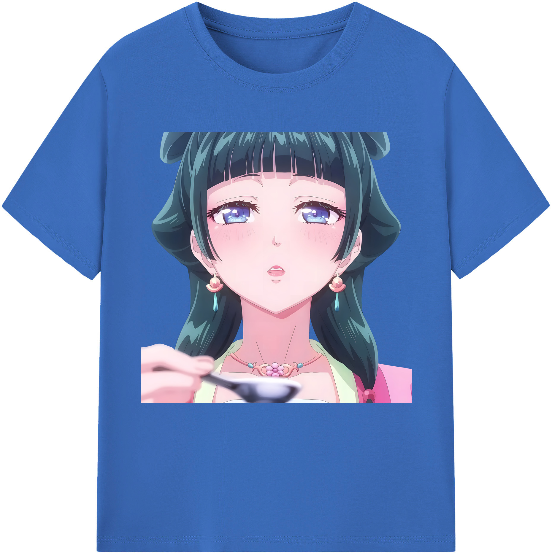 （画像用） 薬屋のひとりごと The Apothecary Diaries 綿100％半袖Tシャツ（フロントプリント）