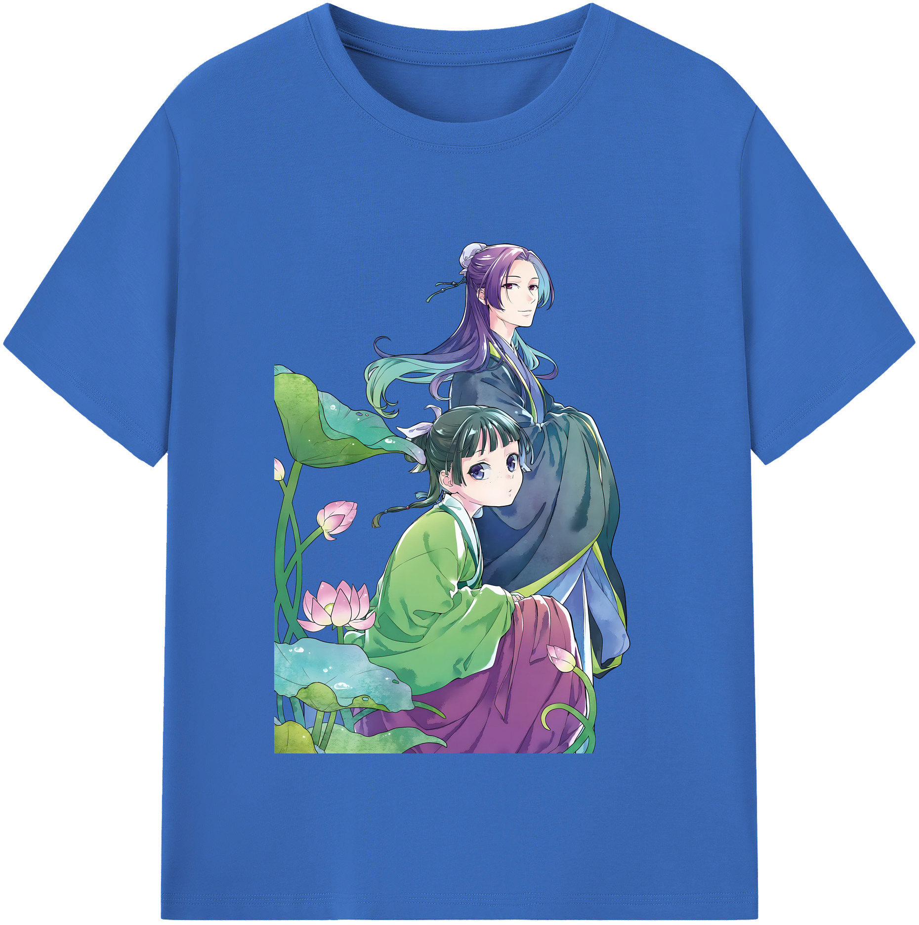（画像用） 薬屋のひとりごと The Apothecary Diaries 綿100％半袖Tシャツ（フロントプリント）