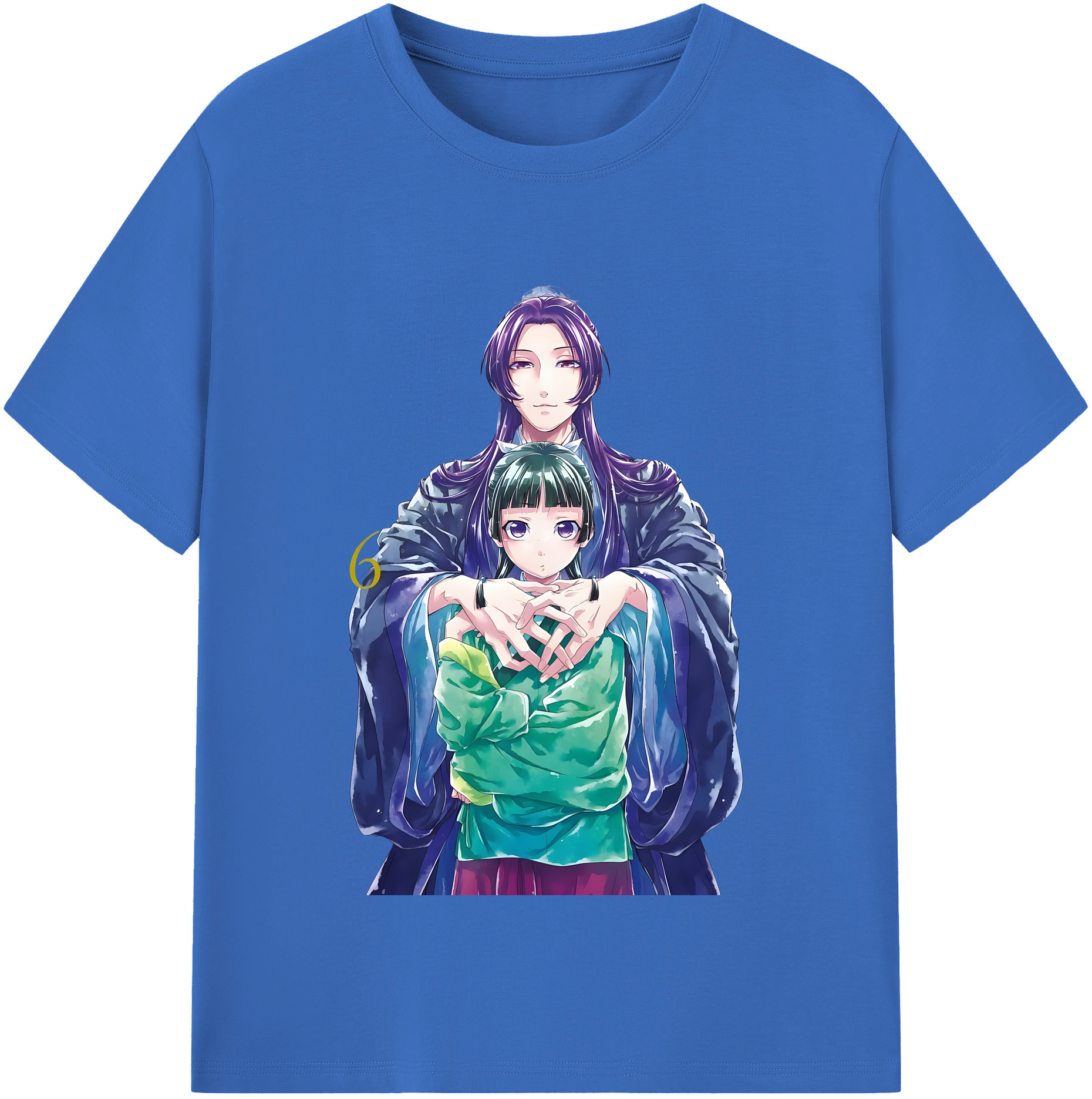 （画像用） 薬屋のひとりごと The Apothecary Diaries 綿100％半袖Tシャツ（フロントプリント）