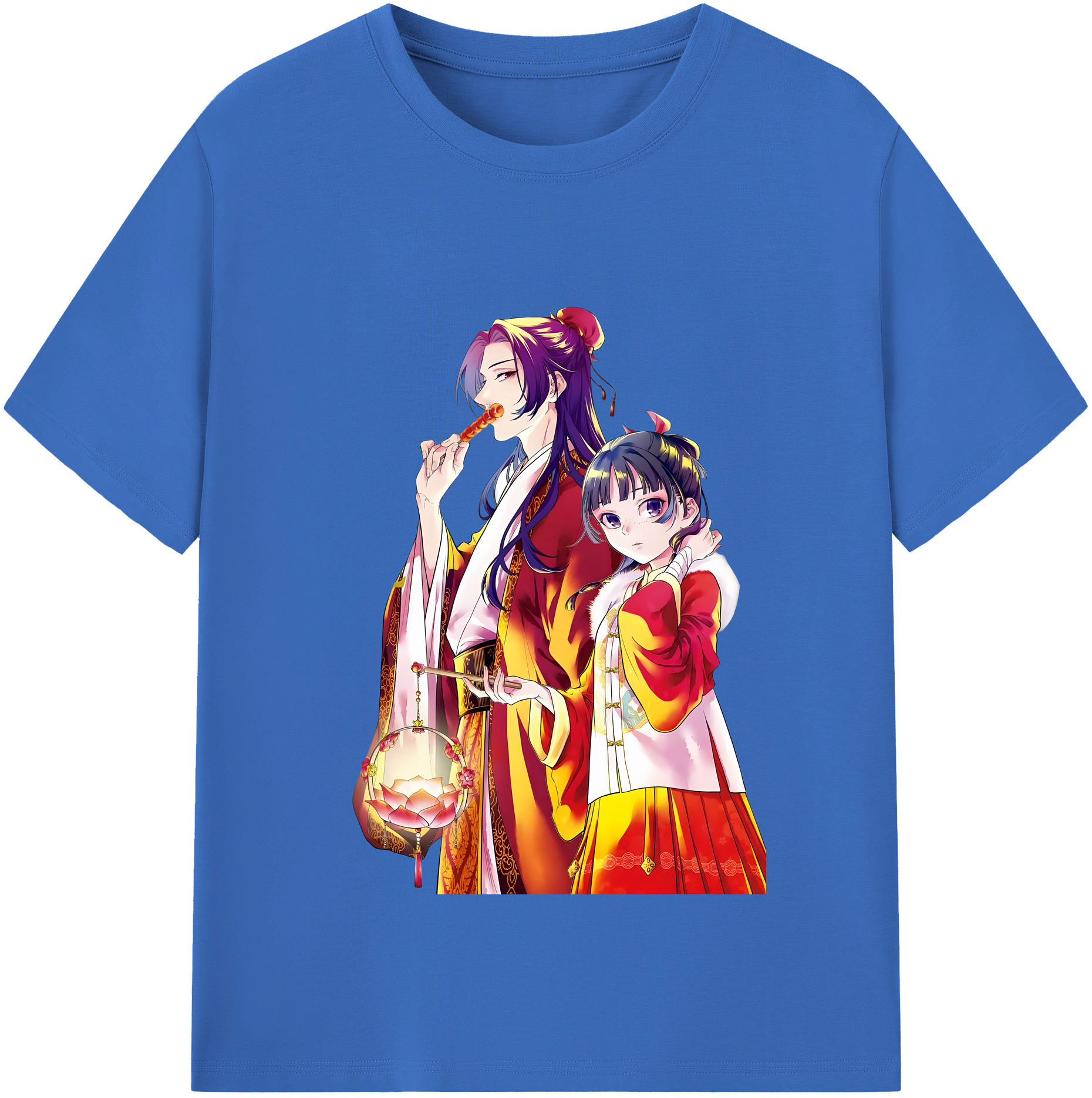 （画像用） 薬屋のひとりごと The Apothecary Diaries 綿100％半袖Tシャツ（フロントプリント）
