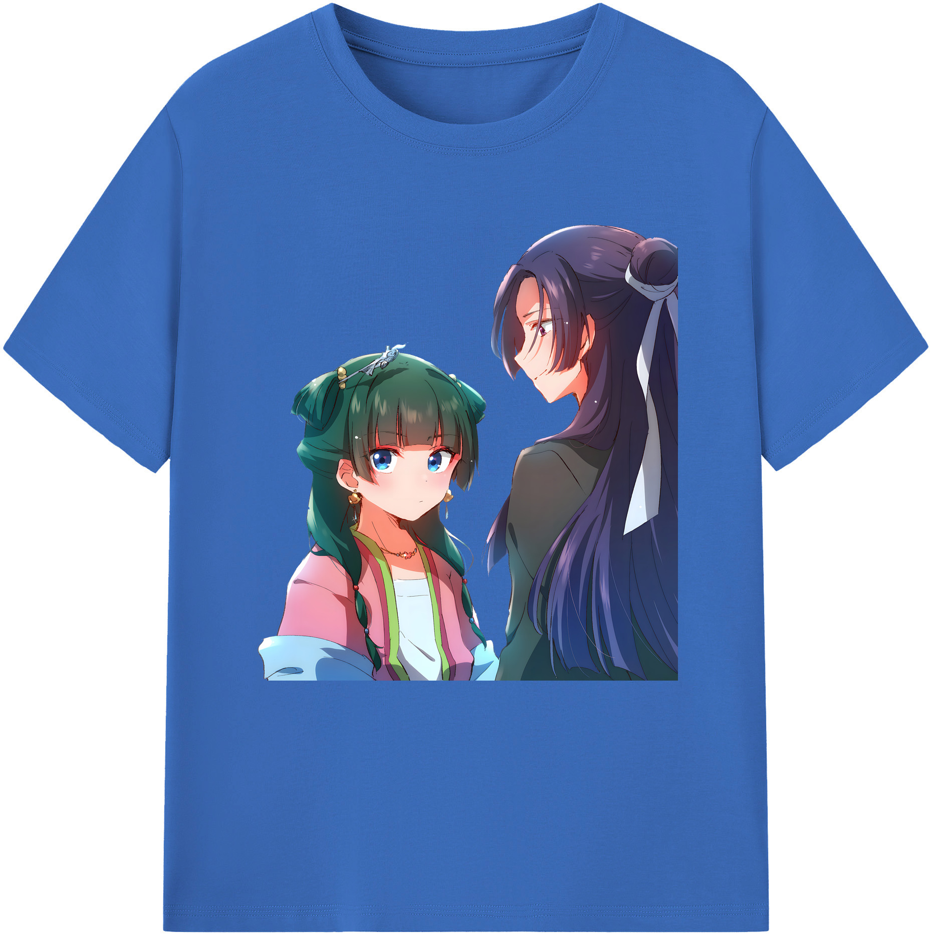 （画像用） 薬屋のひとりごと The Apothecary Diaries 綿100％半袖Tシャツ（フロントプリント）