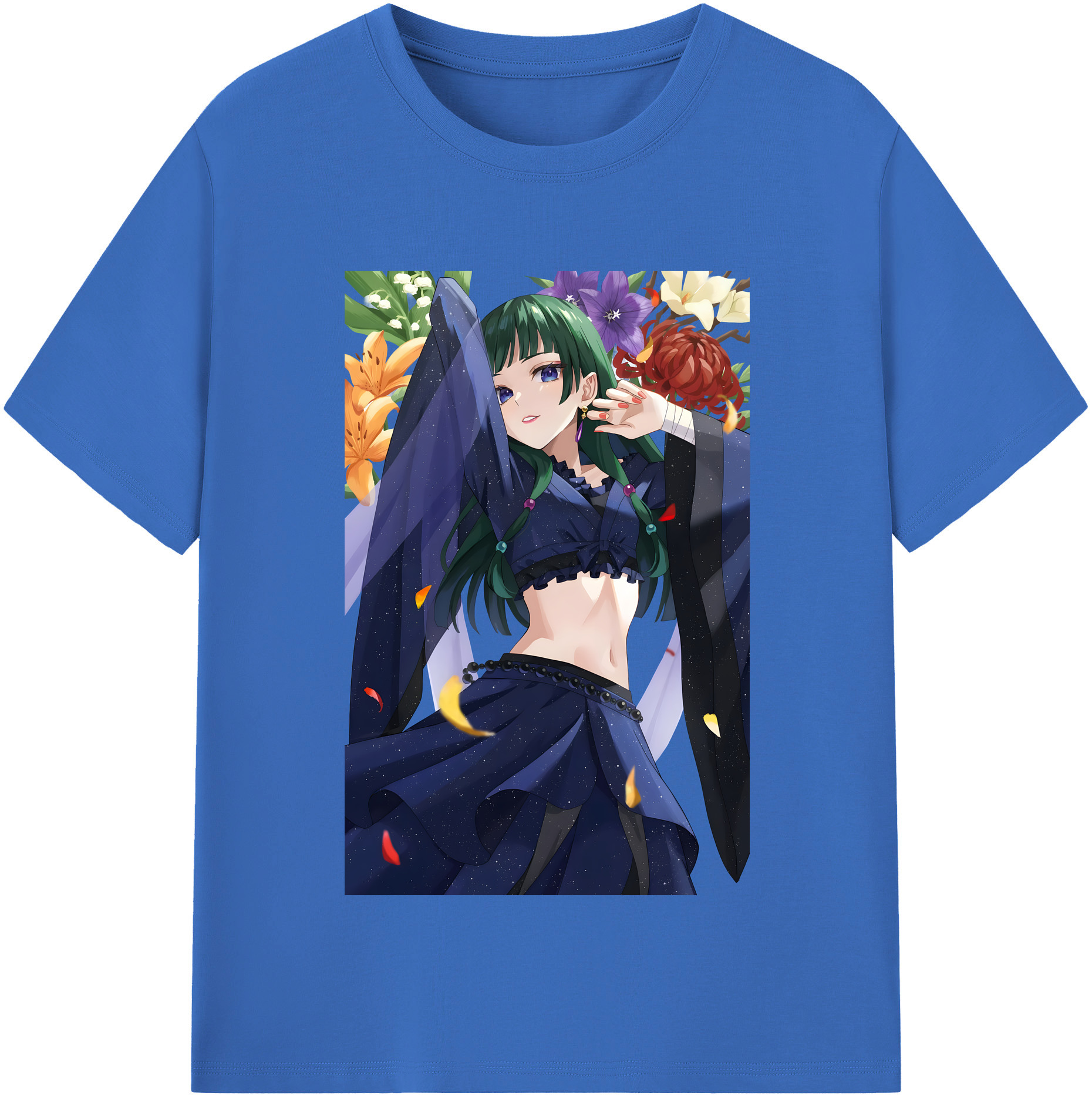 （画像用） 薬屋のひとりごと The Apothecary Diaries 綿100％半袖Tシャツ（フロントプリント）