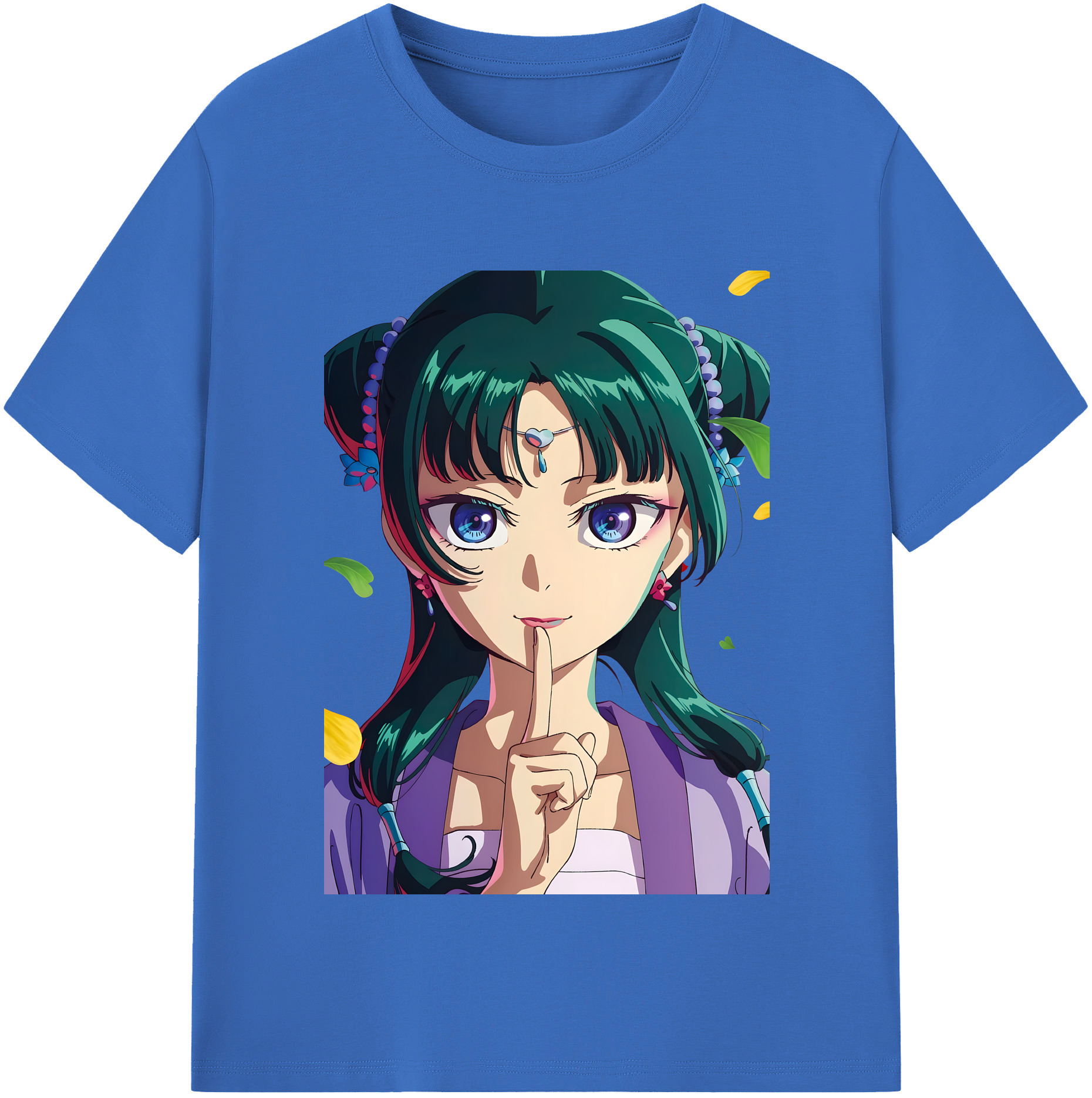（画像用） 薬屋のひとりごと The Apothecary Diaries 綿100％半袖Tシャツ（フロントプリント）