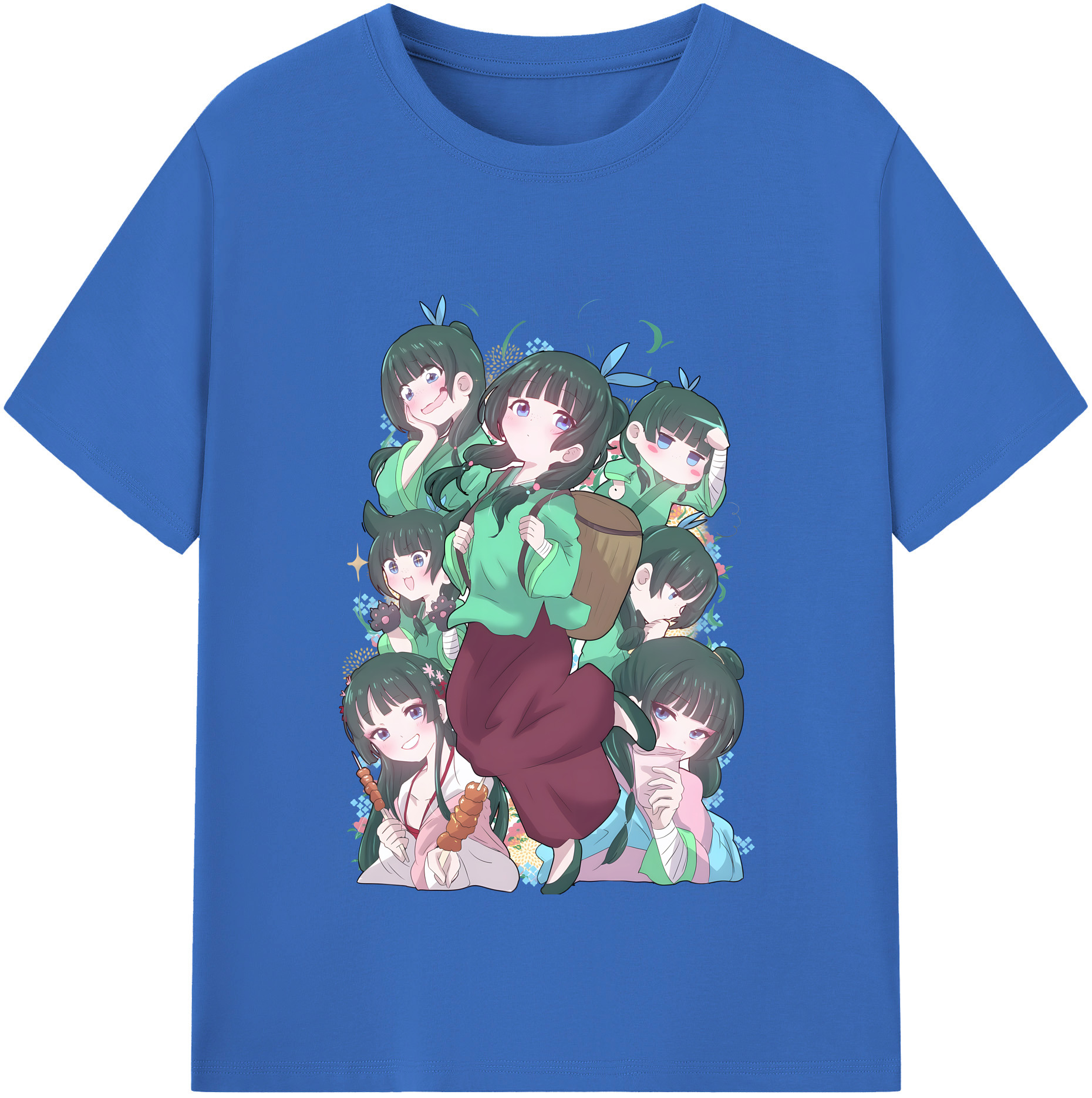 （画像用） 薬屋のひとりごと The Apothecary Diaries 綿100％半袖Tシャツ（フロントプリント）