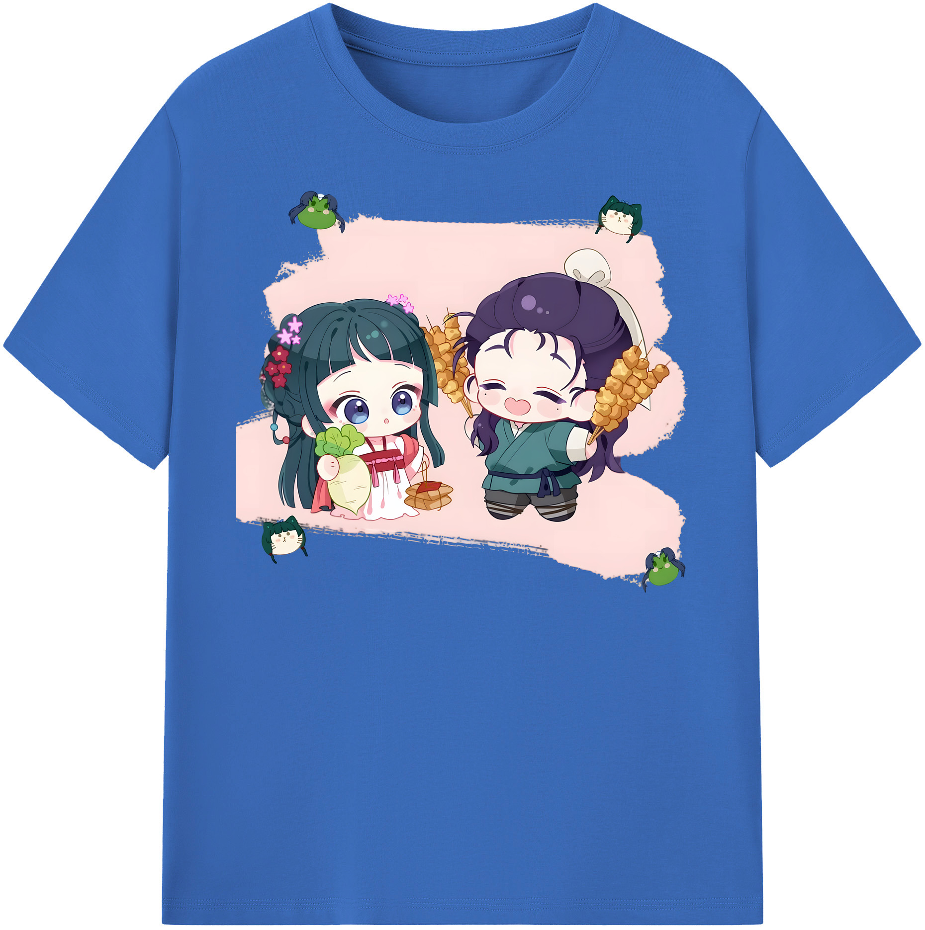 （画像用） 薬屋のひとりごと The Apothecary Diaries 綿100％半袖Tシャツ（フロントプリント）