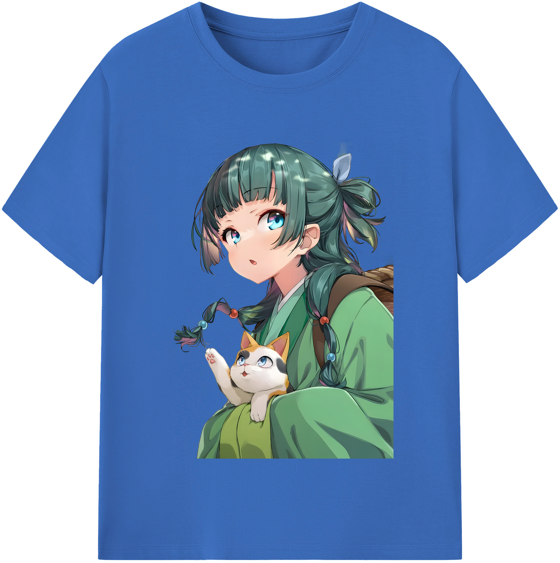 （画像用） 薬屋のひとりごと The Apothecary Diaries 綿100％半袖Tシャツ（フロントプリント）
