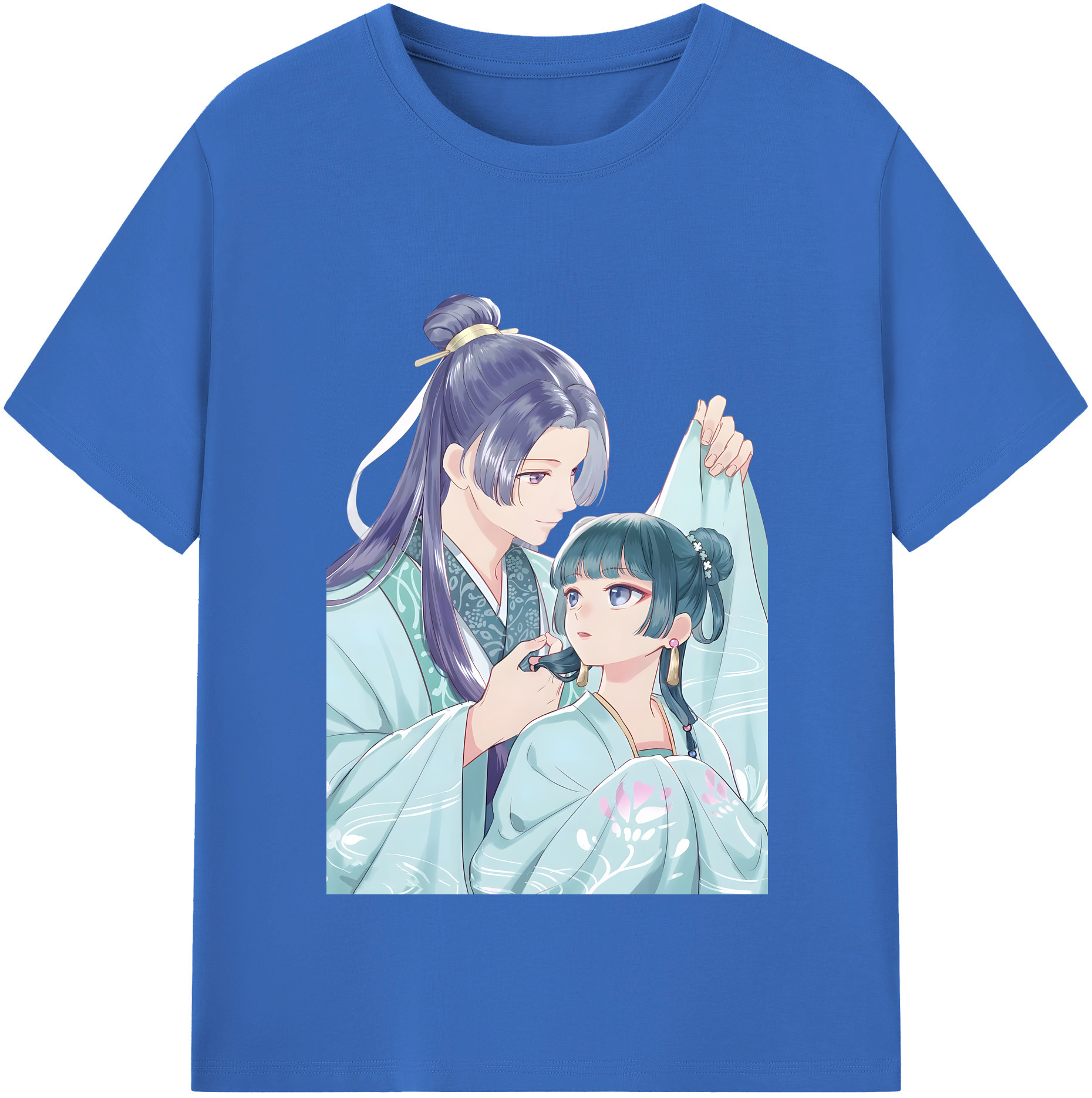 （画像用） 薬屋のひとりごと The Apothecary Diaries 綿100％半袖Tシャツ（フロントプリント）