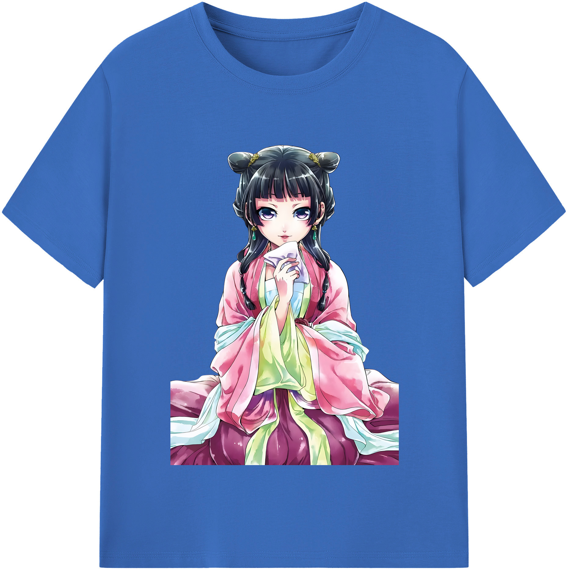 （画像用） 薬屋のひとりごと The Apothecary Diaries 綿100％半袖Tシャツ（フロントプリント）