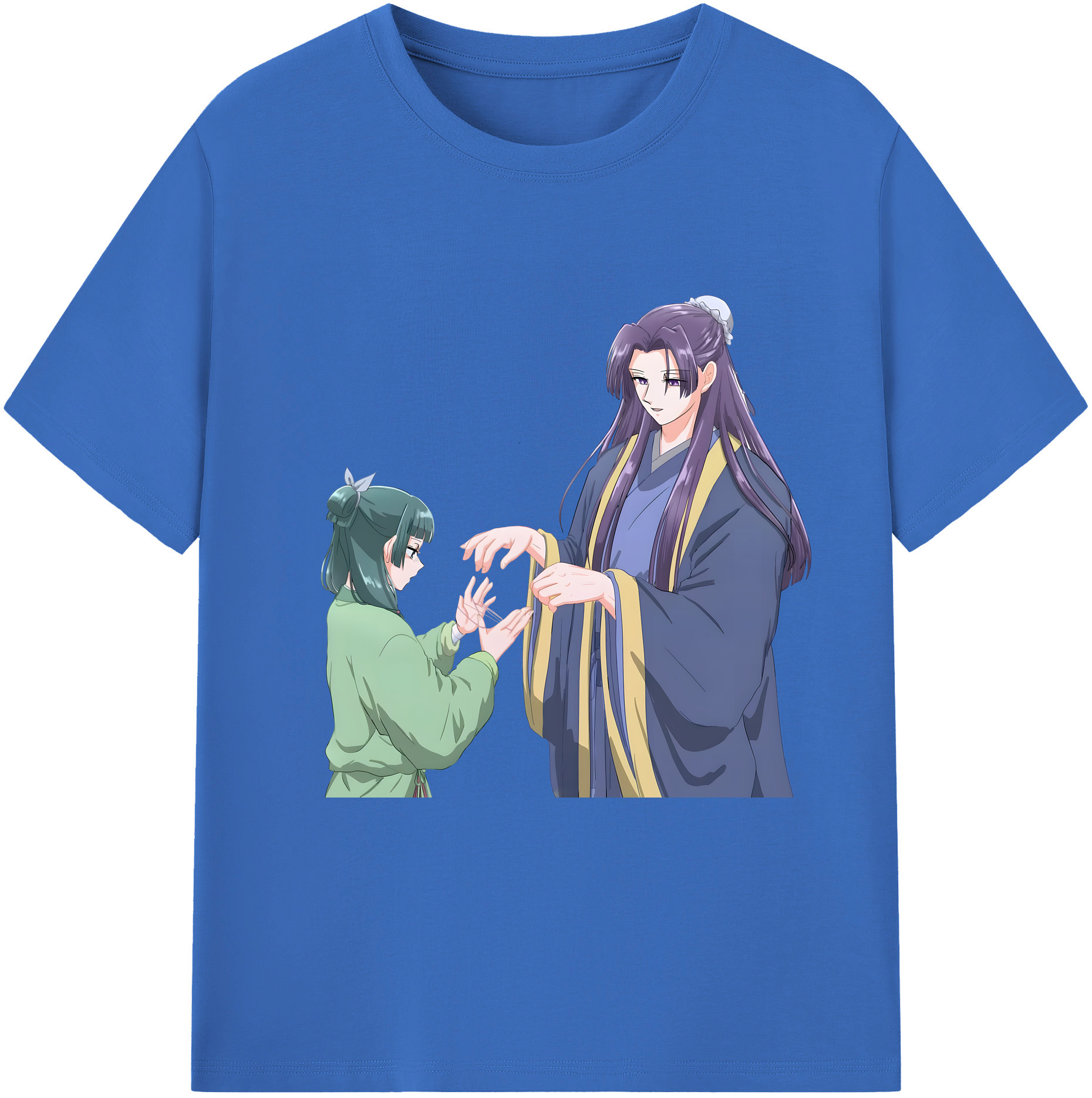（画像用） 薬屋のひとりごと The Apothecary Diaries 綿100％半袖Tシャツ（フロントプリント）