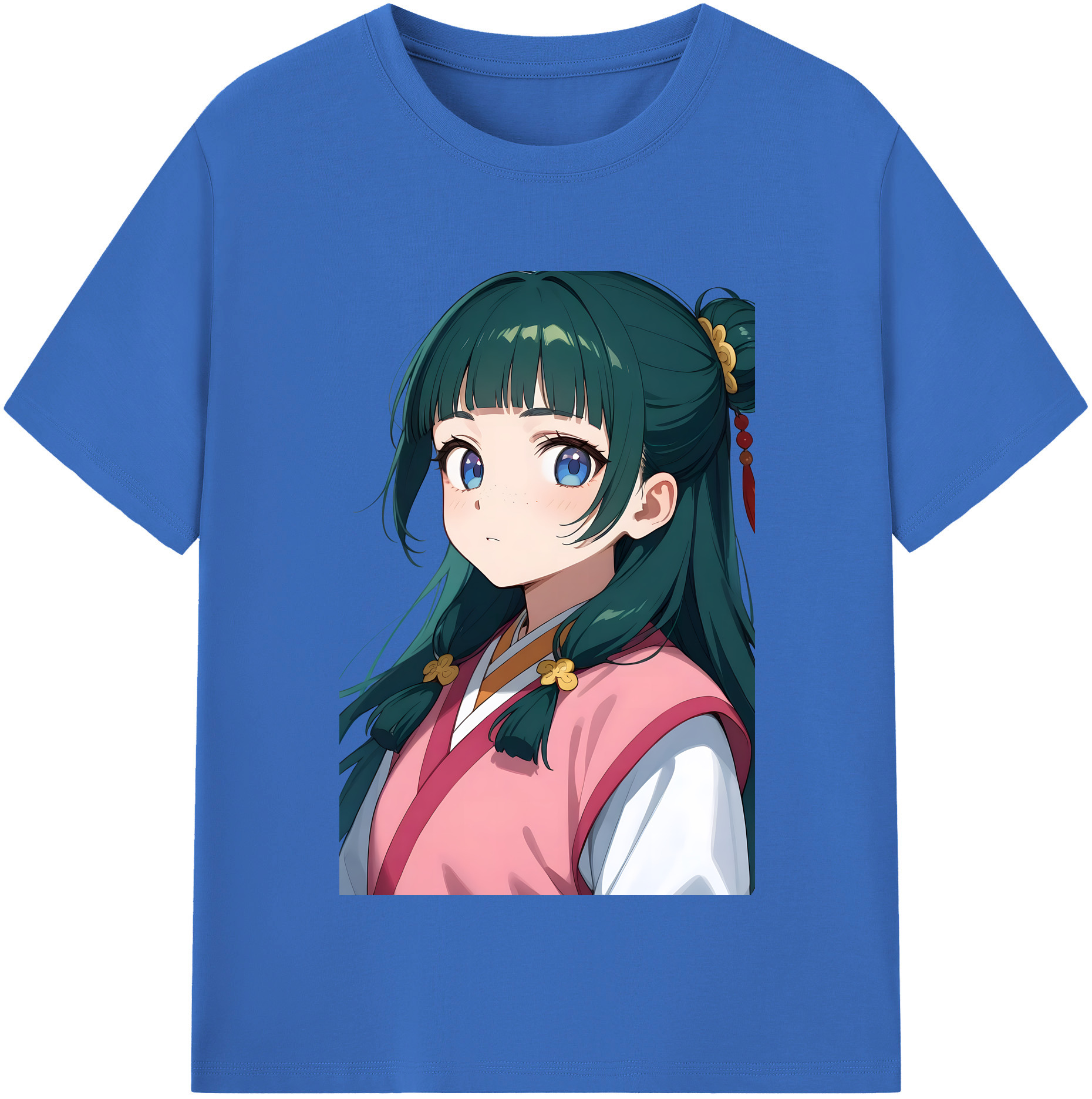 （画像用） 薬屋のひとりごと The Apothecary Diaries 綿100％半袖Tシャツ（フロントプリント）