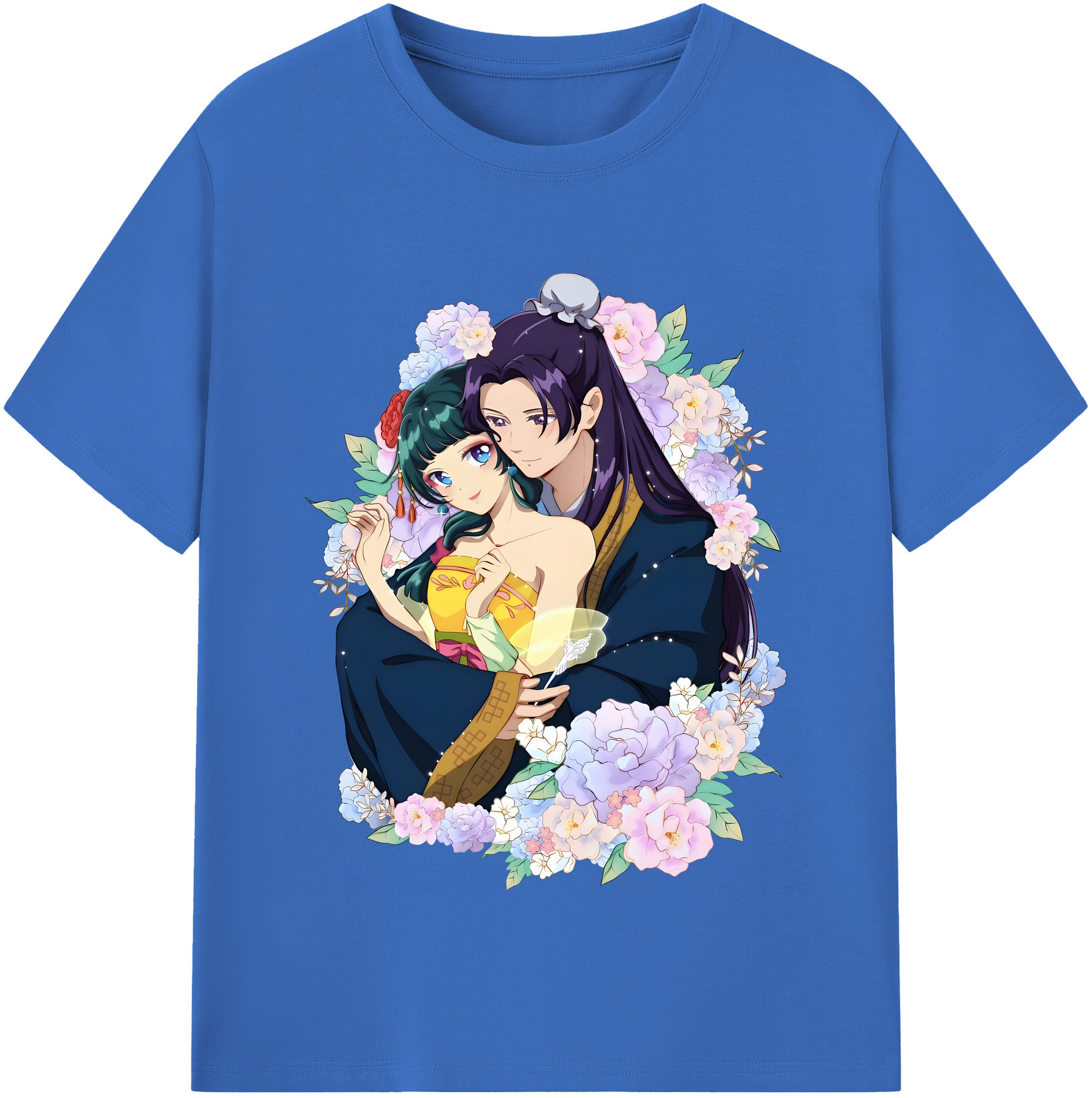 （画像用） 薬屋のひとりごと The Apothecary Diaries 綿100％半袖Tシャツ（フロントプリント）