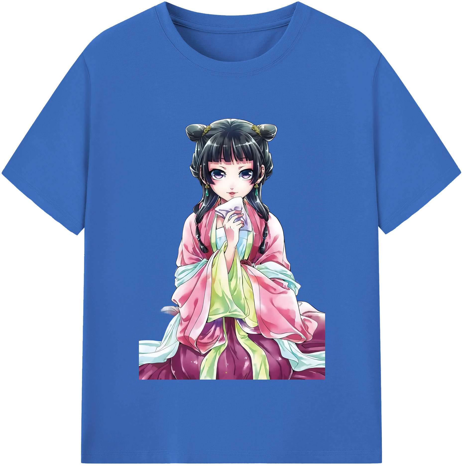 （画像用） 薬屋のひとりごと The Apothecary Diaries 綿100％半袖Tシャツ（フロントプリント）