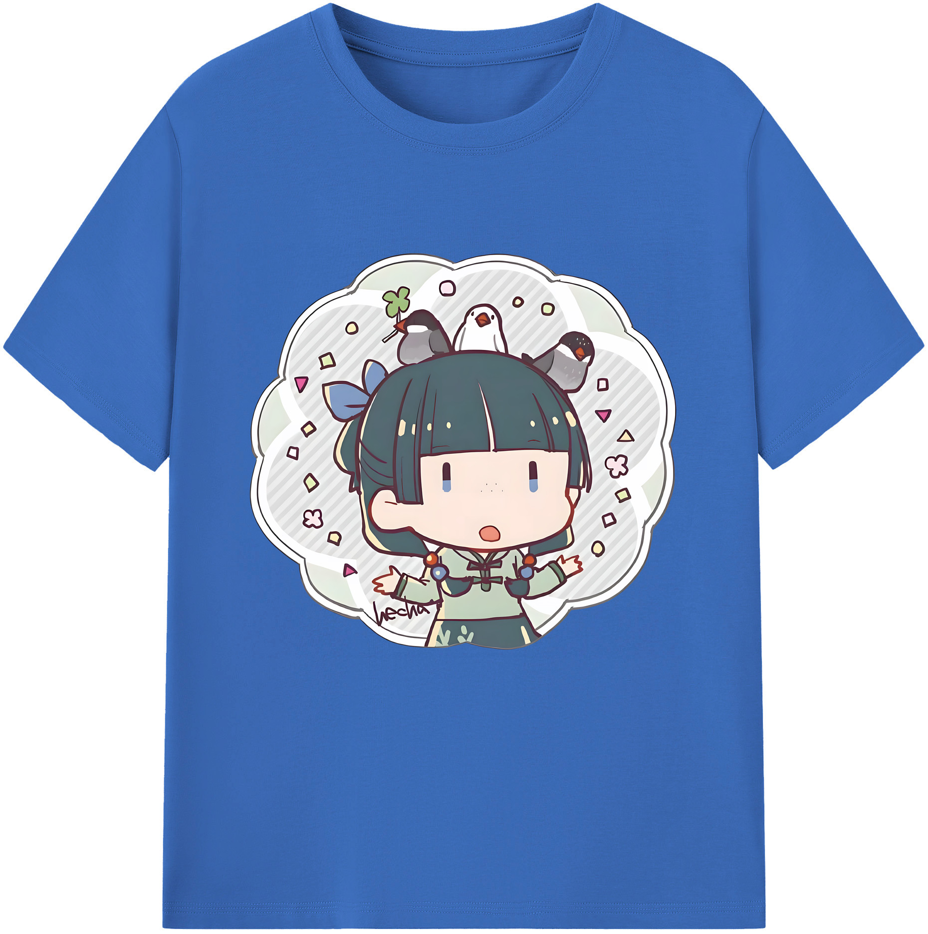 （画像用） 薬屋のひとりごと The Apothecary Diaries 綿100％半袖Tシャツ（フロントプリント）