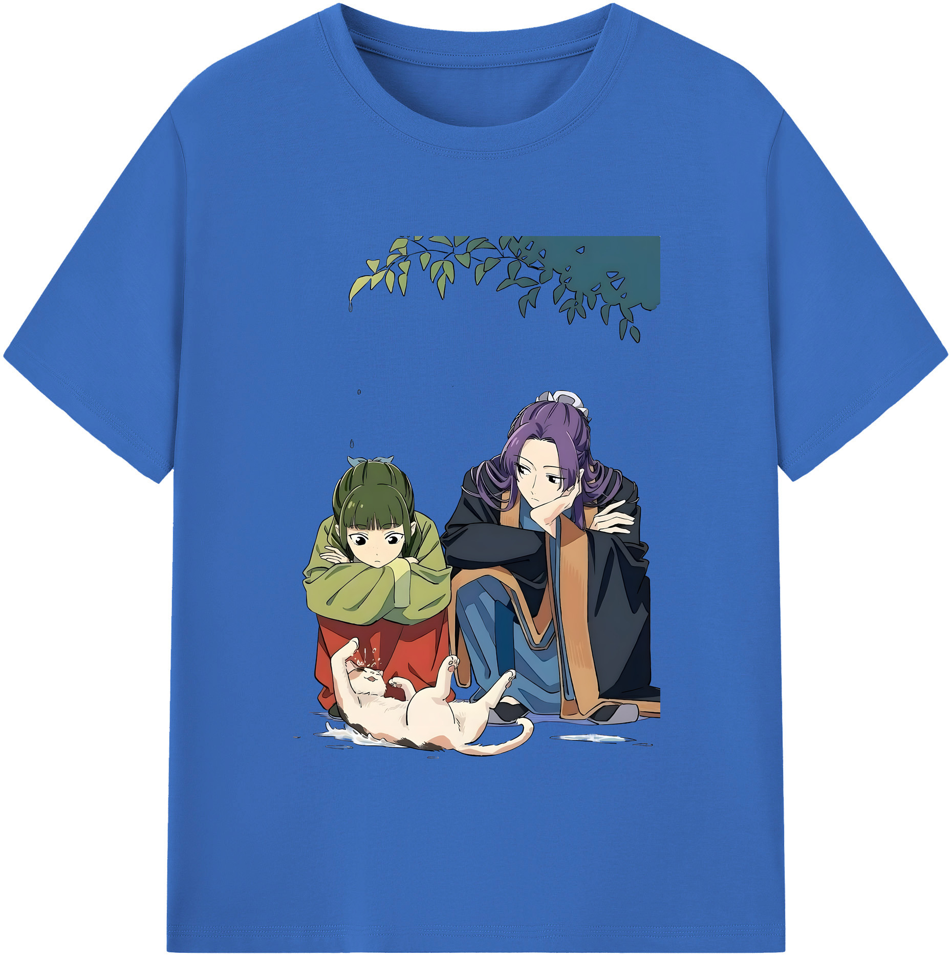 （画像用） 薬屋のひとりごと The Apothecary Diaries 綿100％半袖Tシャツ（フロントプリント）
