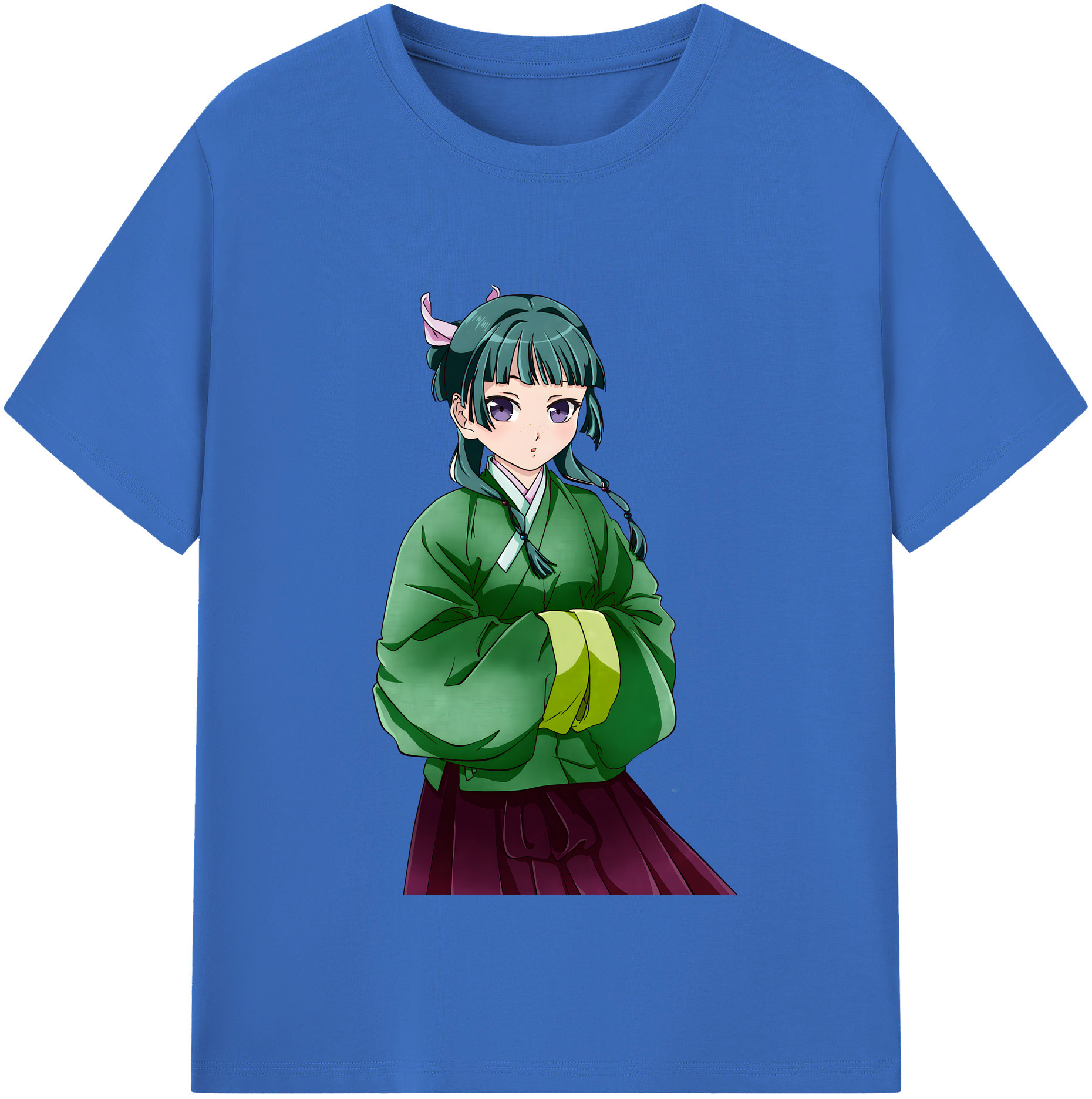 （画像用） 薬屋のひとりごと The Apothecary Diaries 綿100％半袖Tシャツ（フロントプリント）