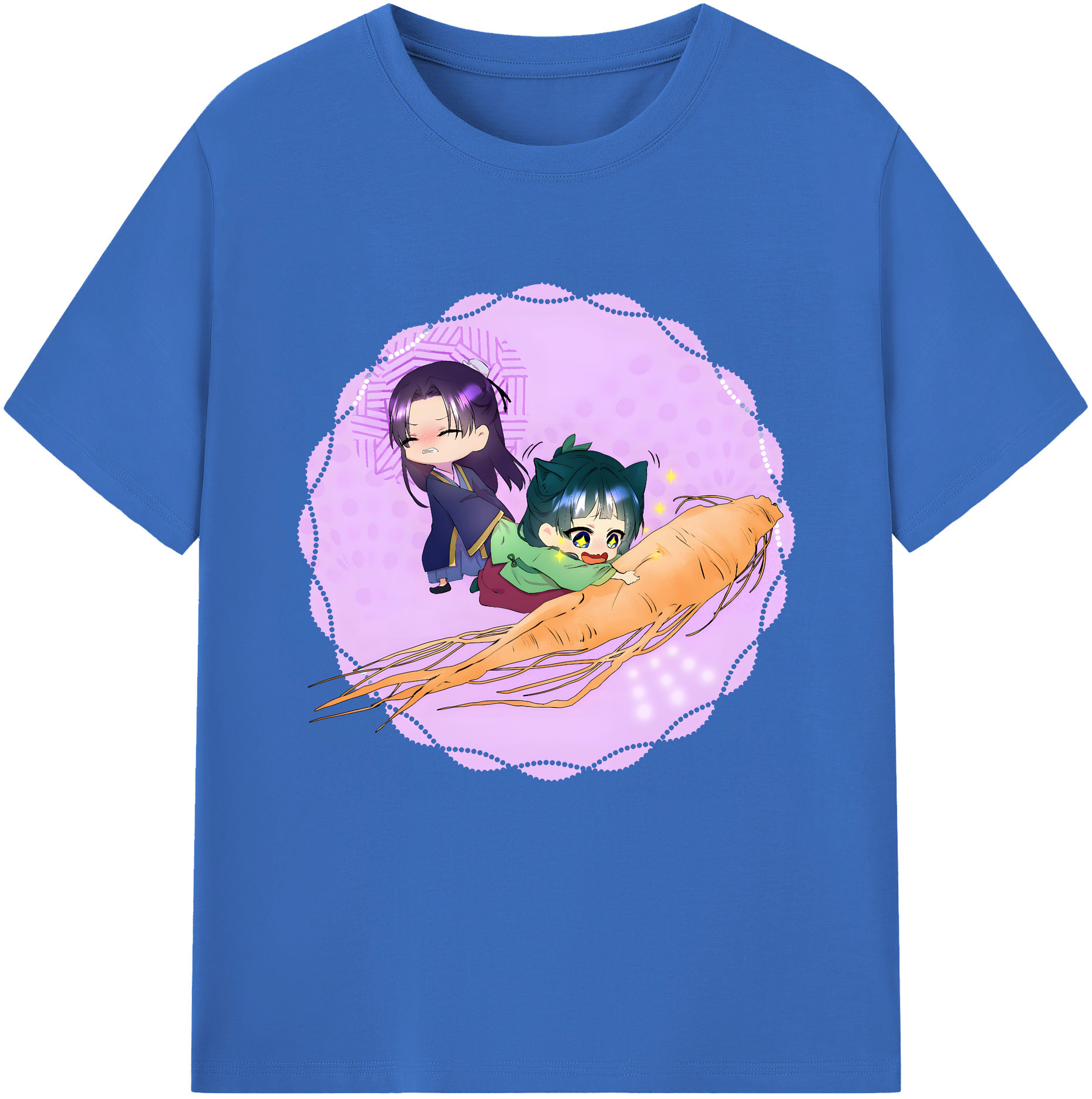 （画像用） 薬屋のひとりごと The Apothecary Diaries 綿100％半袖Tシャツ（フロントプリント）