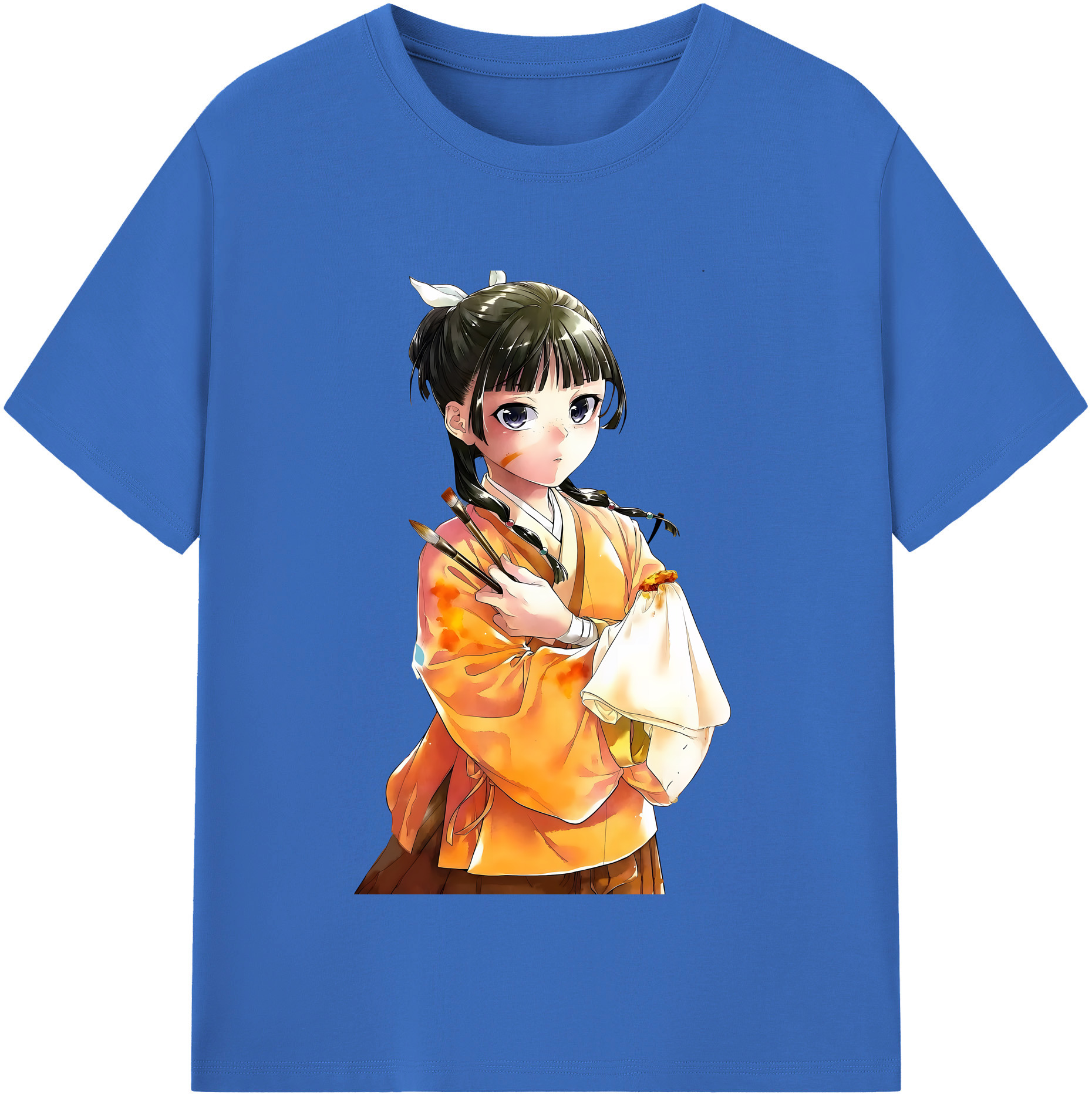 （画像用） 薬屋のひとりごと The Apothecary Diaries 綿100％半袖Tシャツ（フロントプリント）
