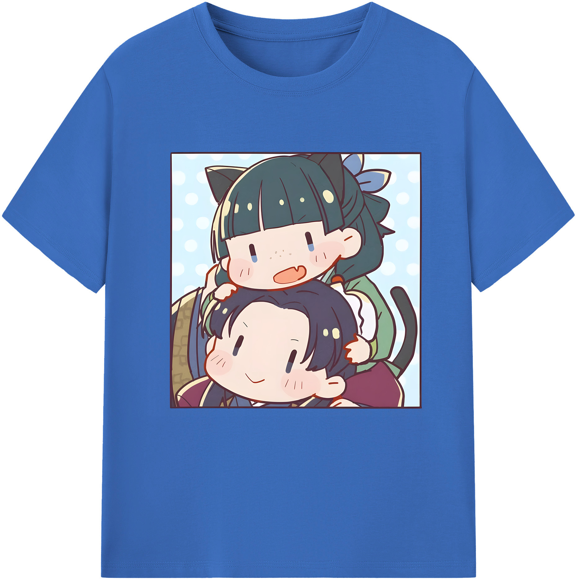 （画像用） 薬屋のひとりごと The Apothecary Diaries 綿100％半袖Tシャツ（フロントプリント）