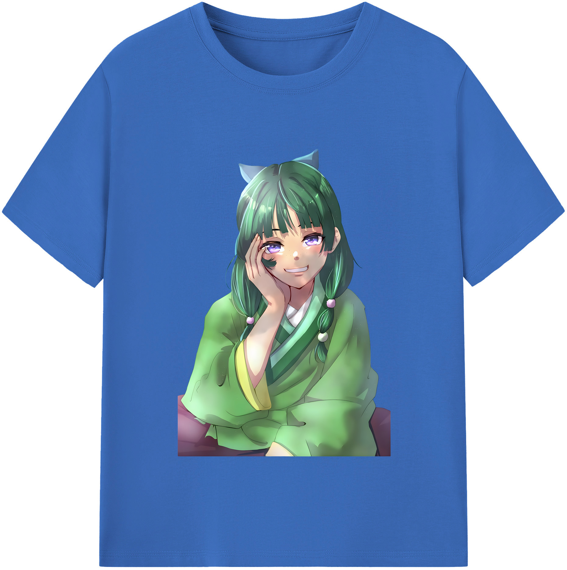 （画像用） 薬屋のひとりごと The Apothecary Diaries 綿100％半袖Tシャツ（フロントプリント）