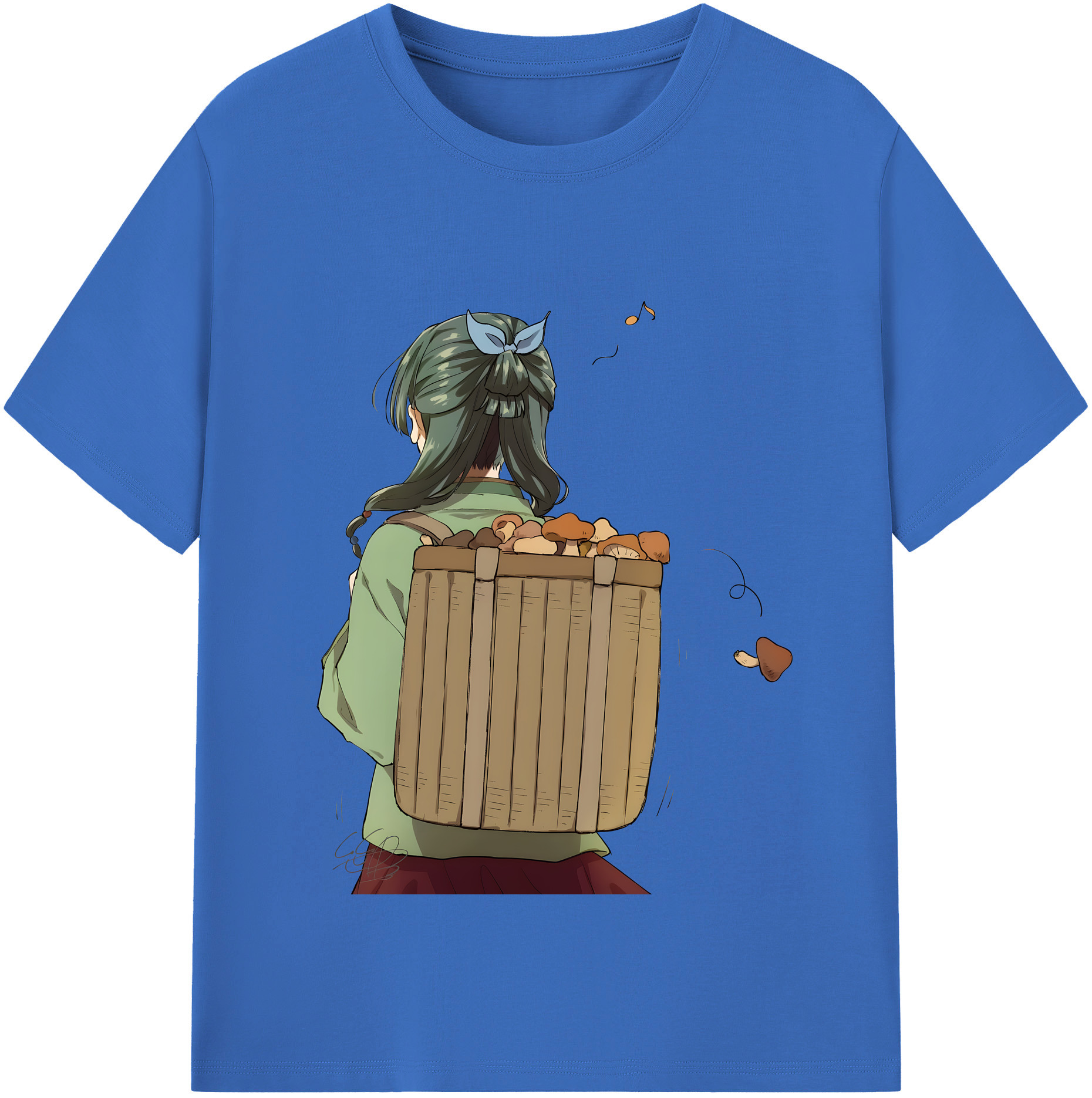（画像用） 薬屋のひとりごと The Apothecary Diaries 綿100％半袖Tシャツ（フロントプリント）
