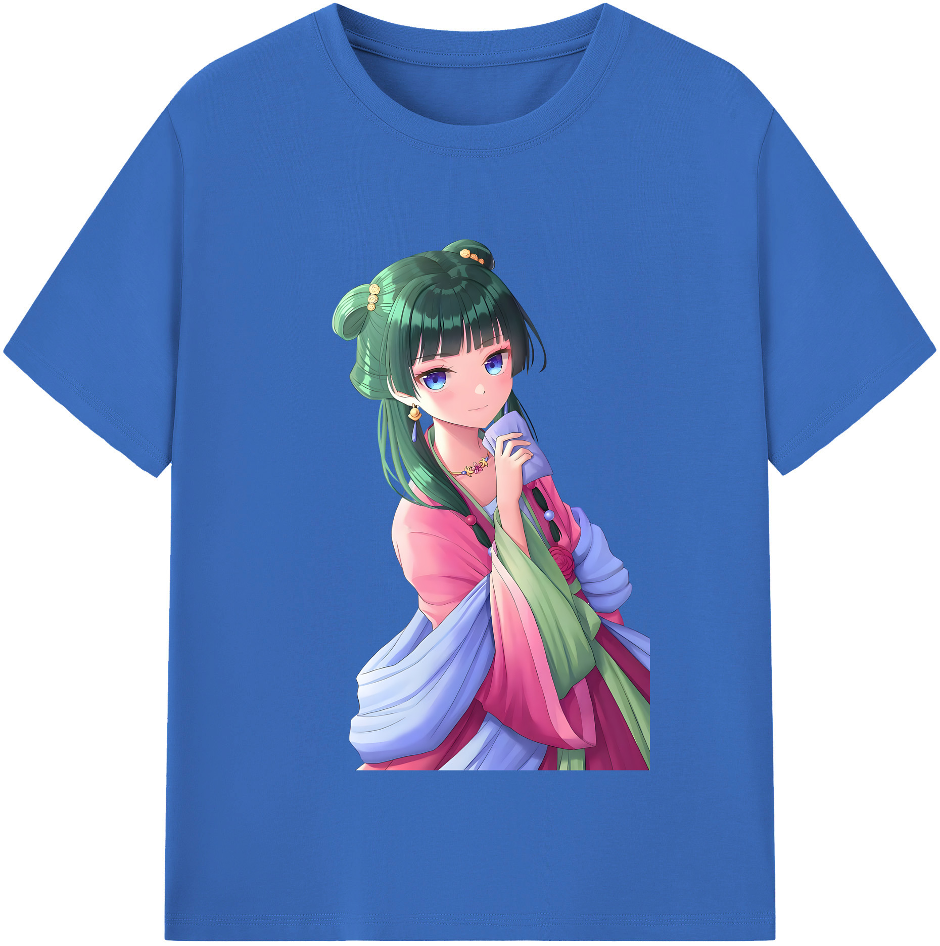 （画像用） 薬屋のひとりごと The Apothecary Diaries 綿100％半袖Tシャツ（フロントプリント）
