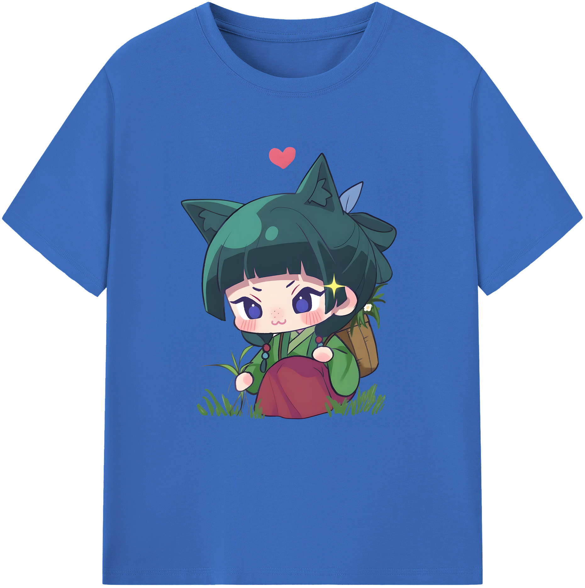 （画像用） 薬屋のひとりごと The Apothecary Diaries 綿100％半袖Tシャツ（フロントプリント）