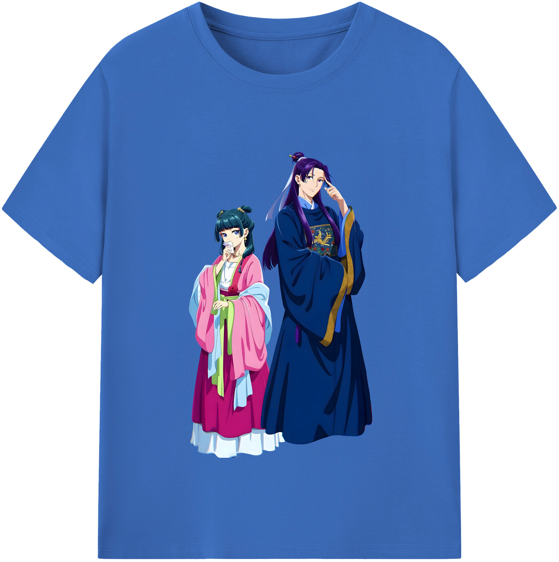 （画像用） 薬屋のひとりごと The Apothecary Diaries 綿100％半袖Tシャツ（フロントプリント）